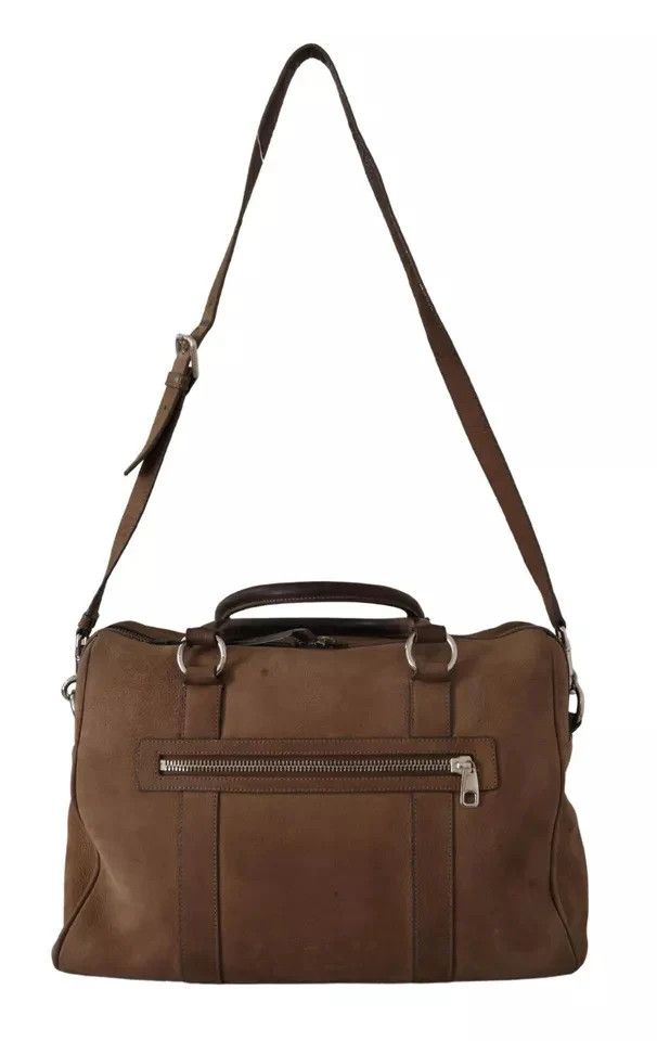 Dolce & Gabbana Dolce & Gabbana Cognac Leather Crossbody for Travel & Gym Size ONE SIZE - 2 Thumbnail