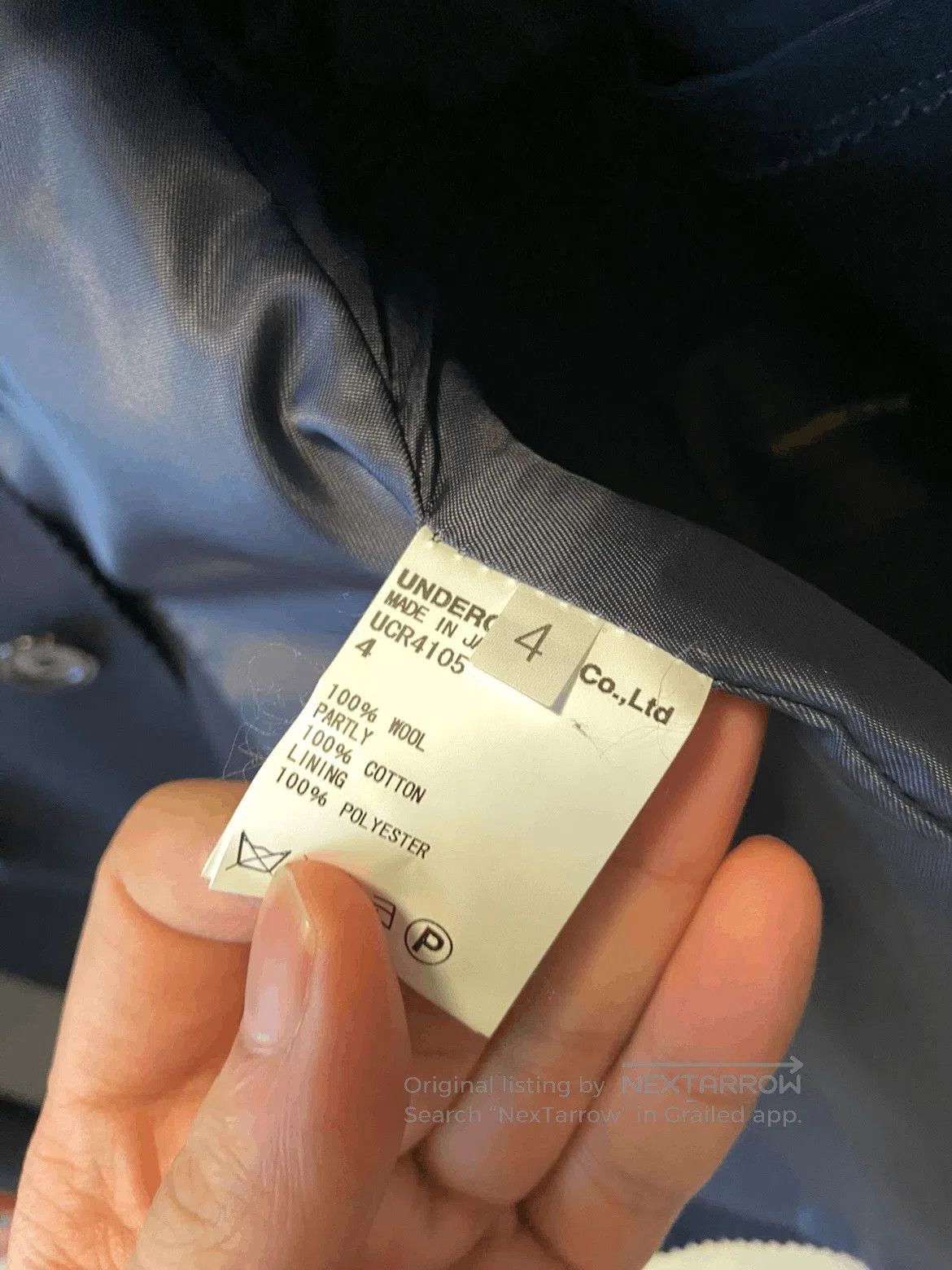 Undercover Sz 4 Undercover 16AW Distressed Blazer Jacket. Size US XL / EU 56 / 4 - 7 Thumbnail