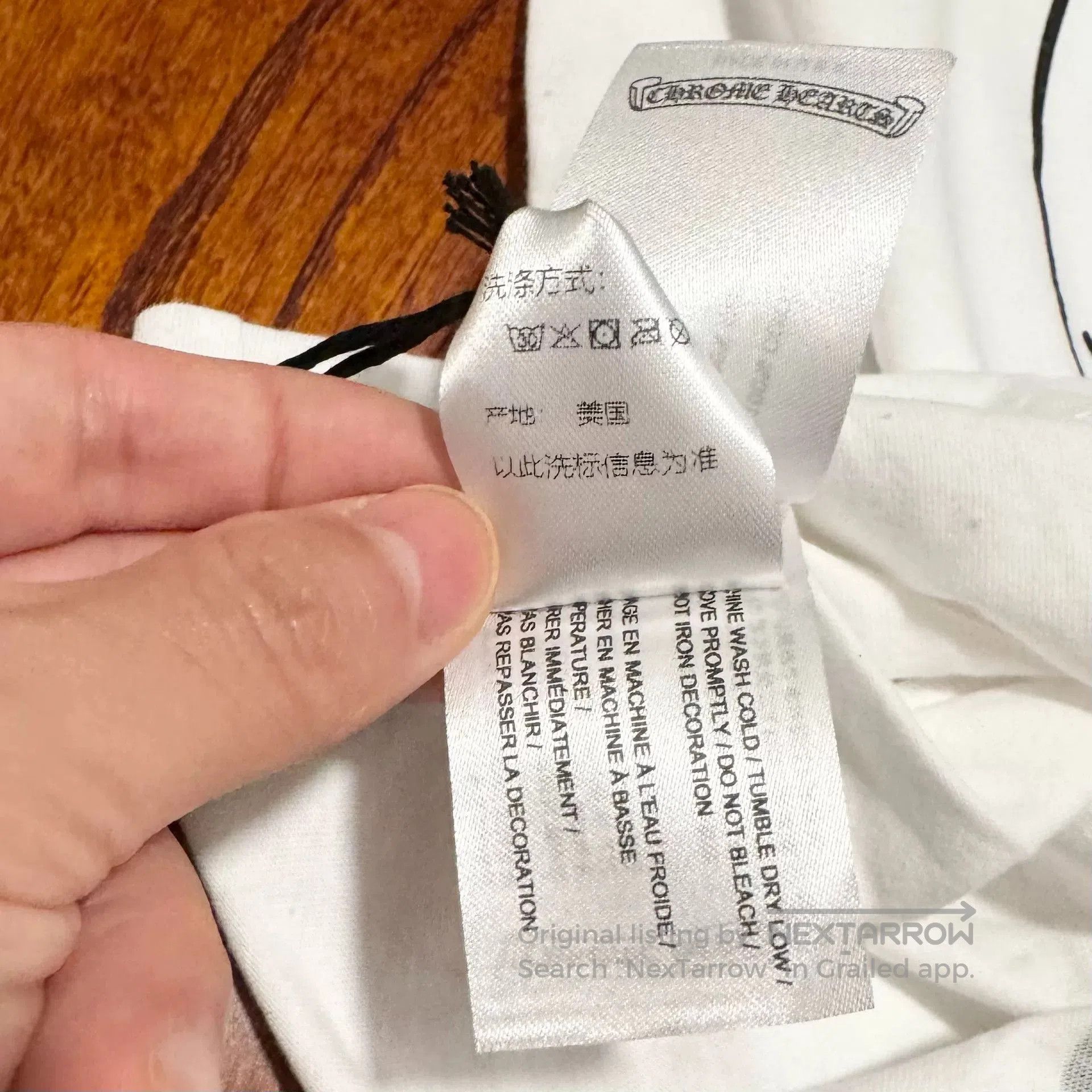 Chrome Hearts chrome hearts white beijing limited edition t. Size US M / EU 48-50 / 2 - 7 Thumbnail