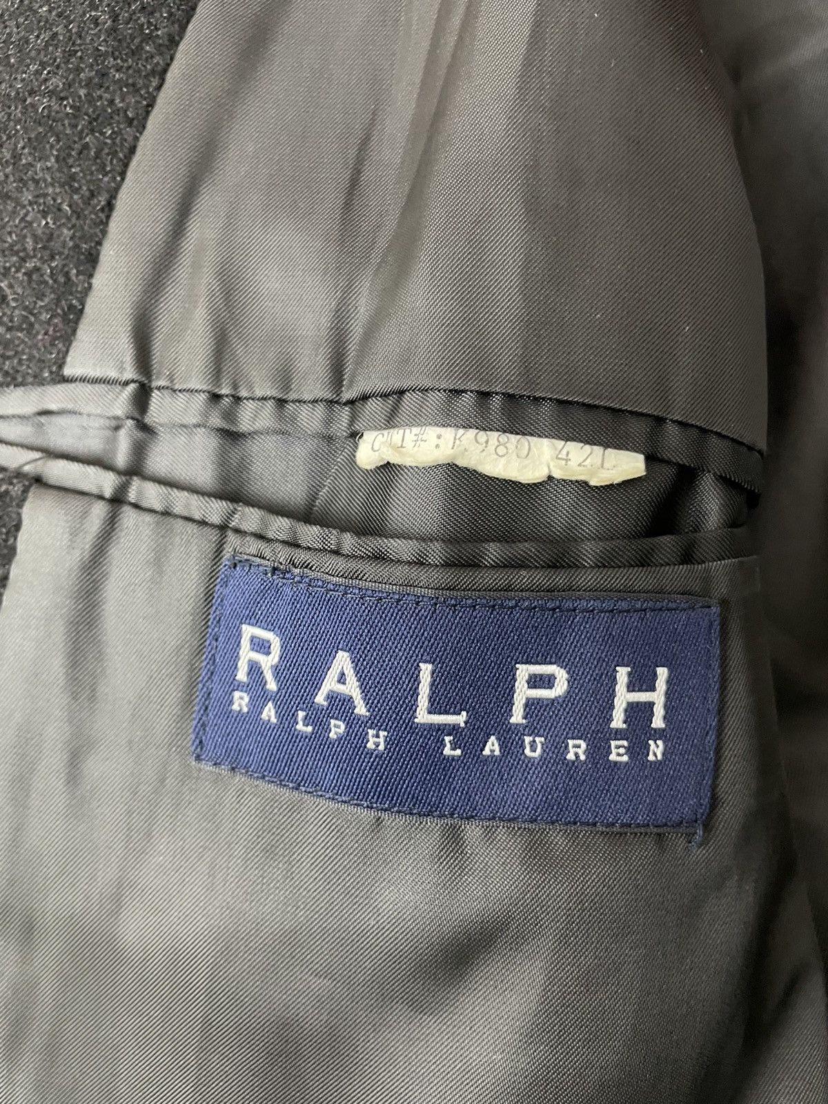 RRL Ralph Lauren Ralph Ralph Lauren – vintage wool and cashmere coat (unisex) Size US L / EU 52-54 / 3 - 8 Thumbnail
