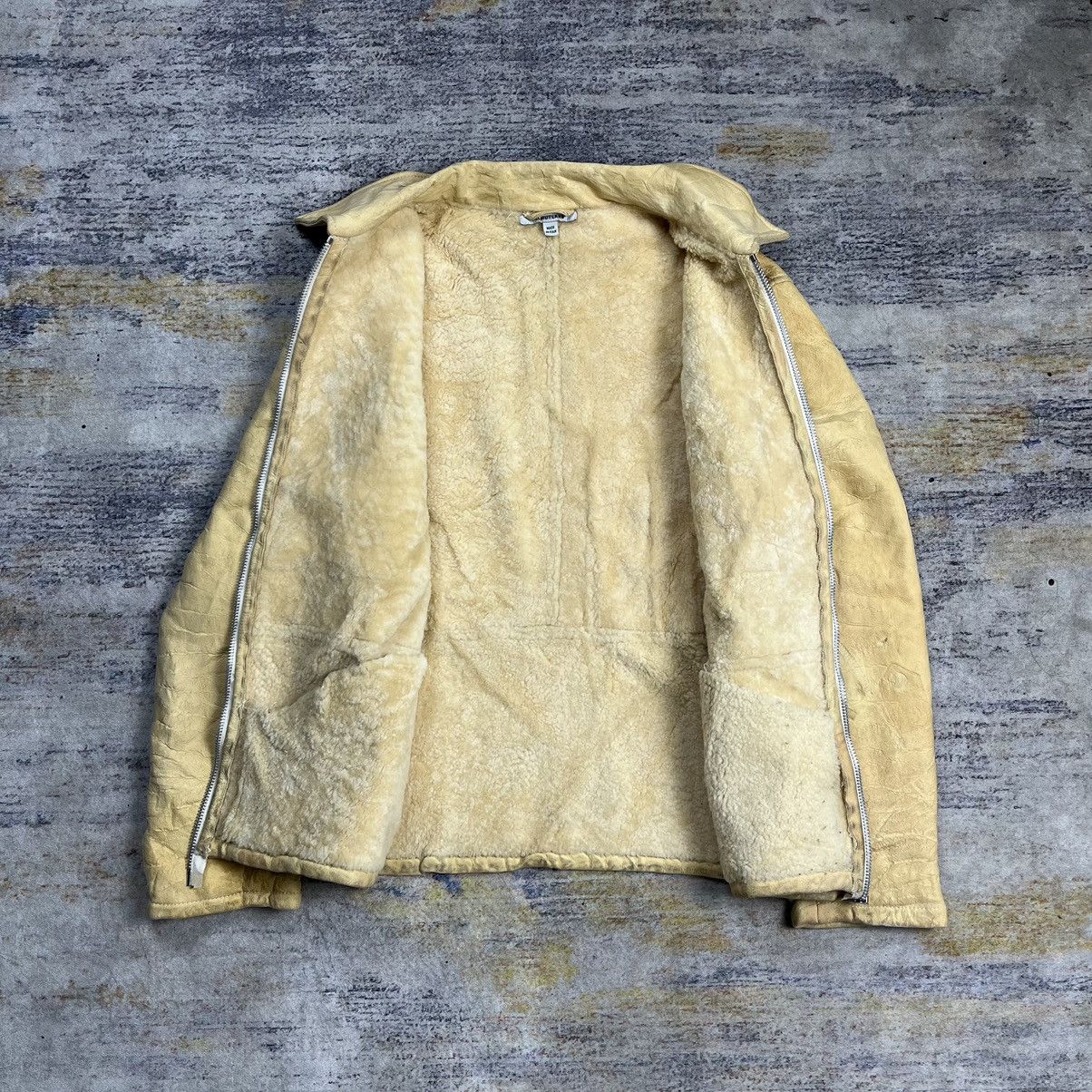 Archive 2000s Helmut Lang shearling leather jacket