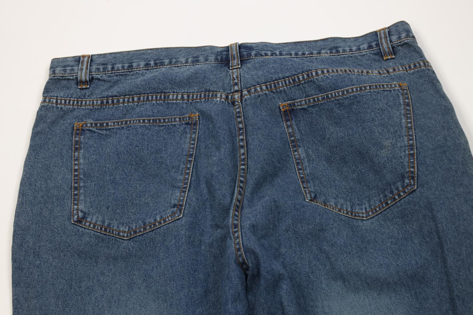 Vintage Vintage 90s Streetwear Babydoll Patchwork Bell Bottoms Jeans Size 22" - 11 Thumbnail