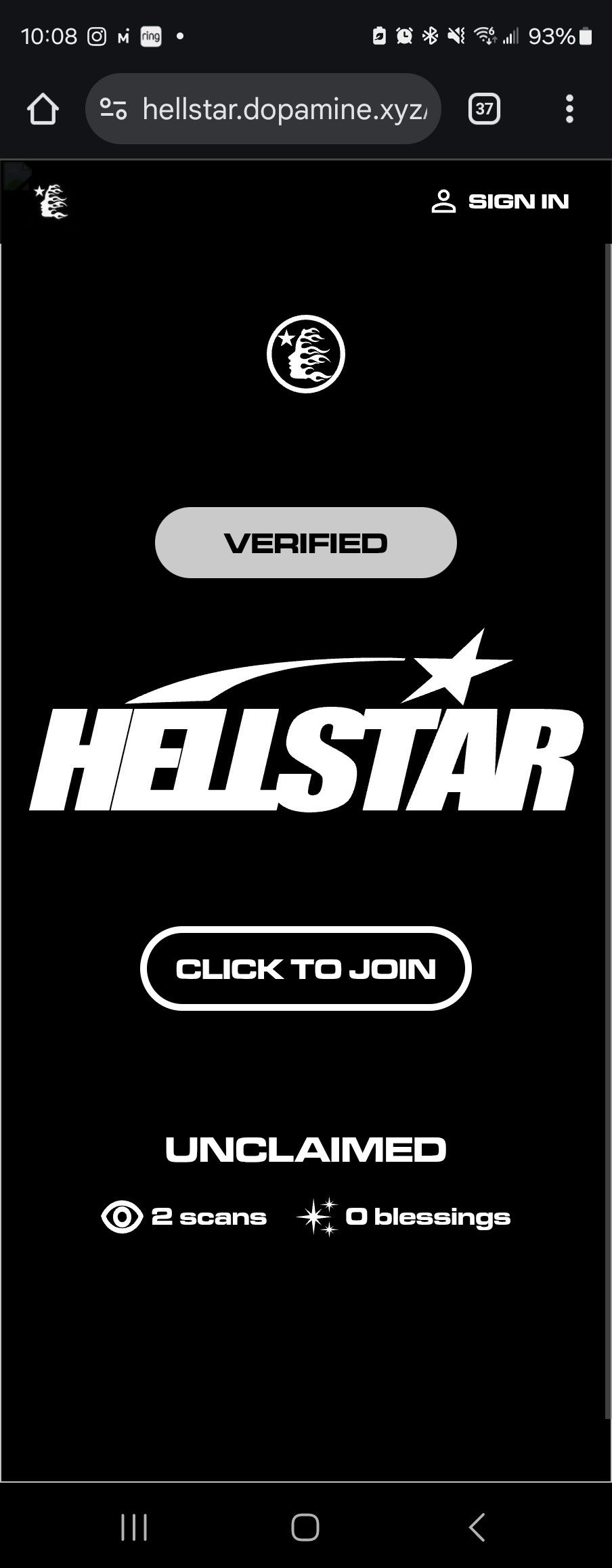 HELLSTAR Hellstsr Classic Gel Blue Logo 2xl XXL Size US XXL / EU 58 / 5 - 6 Thumbnail