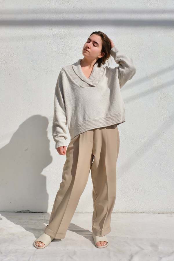 Stephan Schneider Stephan Schneider Shawl Collar Pullover Size M / US 6-8 / IT 42-44 - 14 Thumbnail