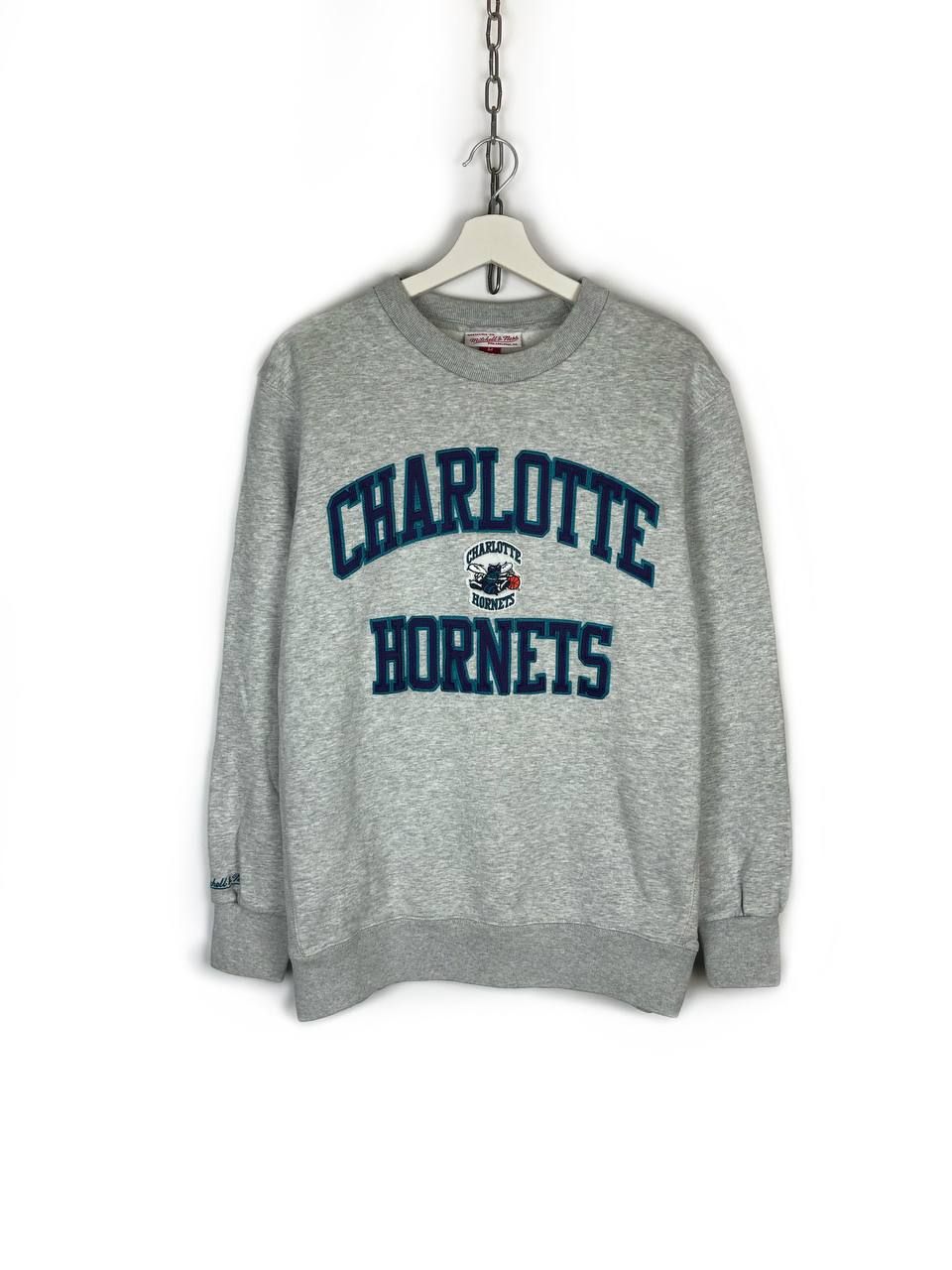 Mitchell & Ness Charlotte Hornets Crew Neck Sweatshirt