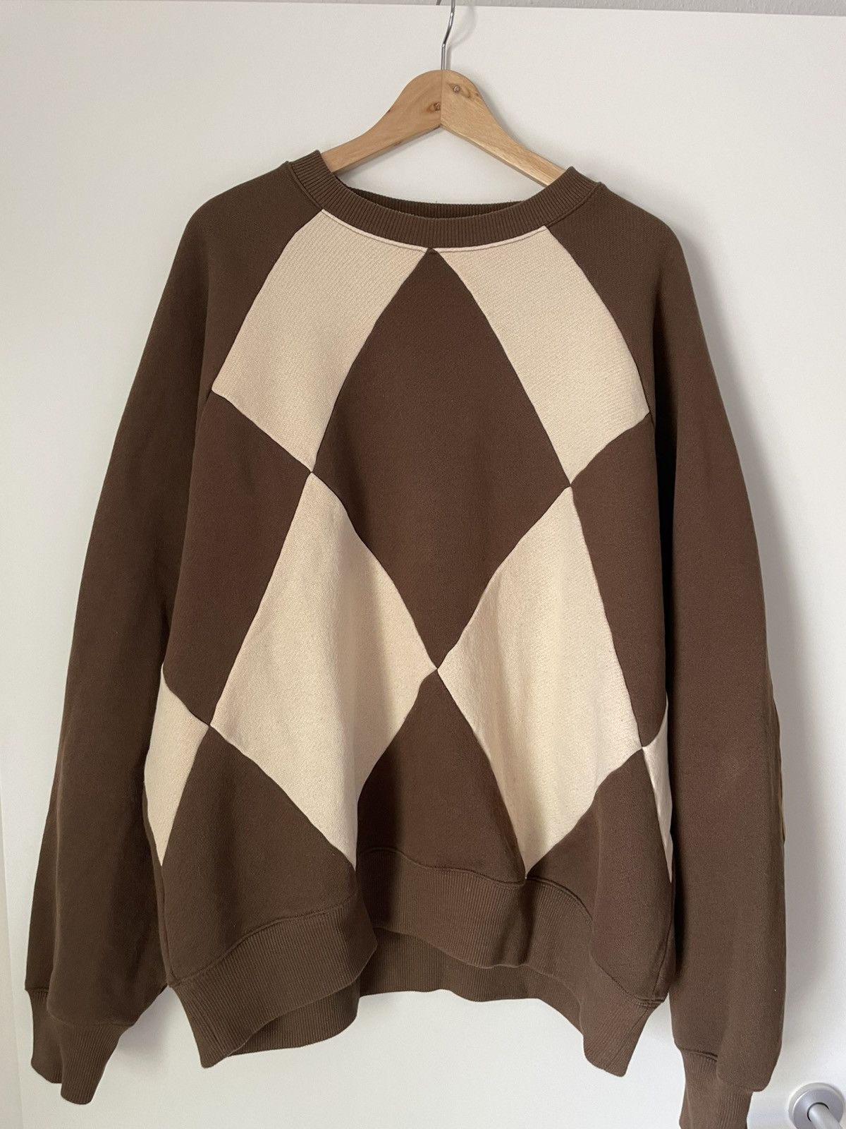 Acne Studios Acne Studios Argyle Sweater 50/L, fn-mn-swea000221 Size US M / EU 48-50 / 2 - 7 Thumbnail
