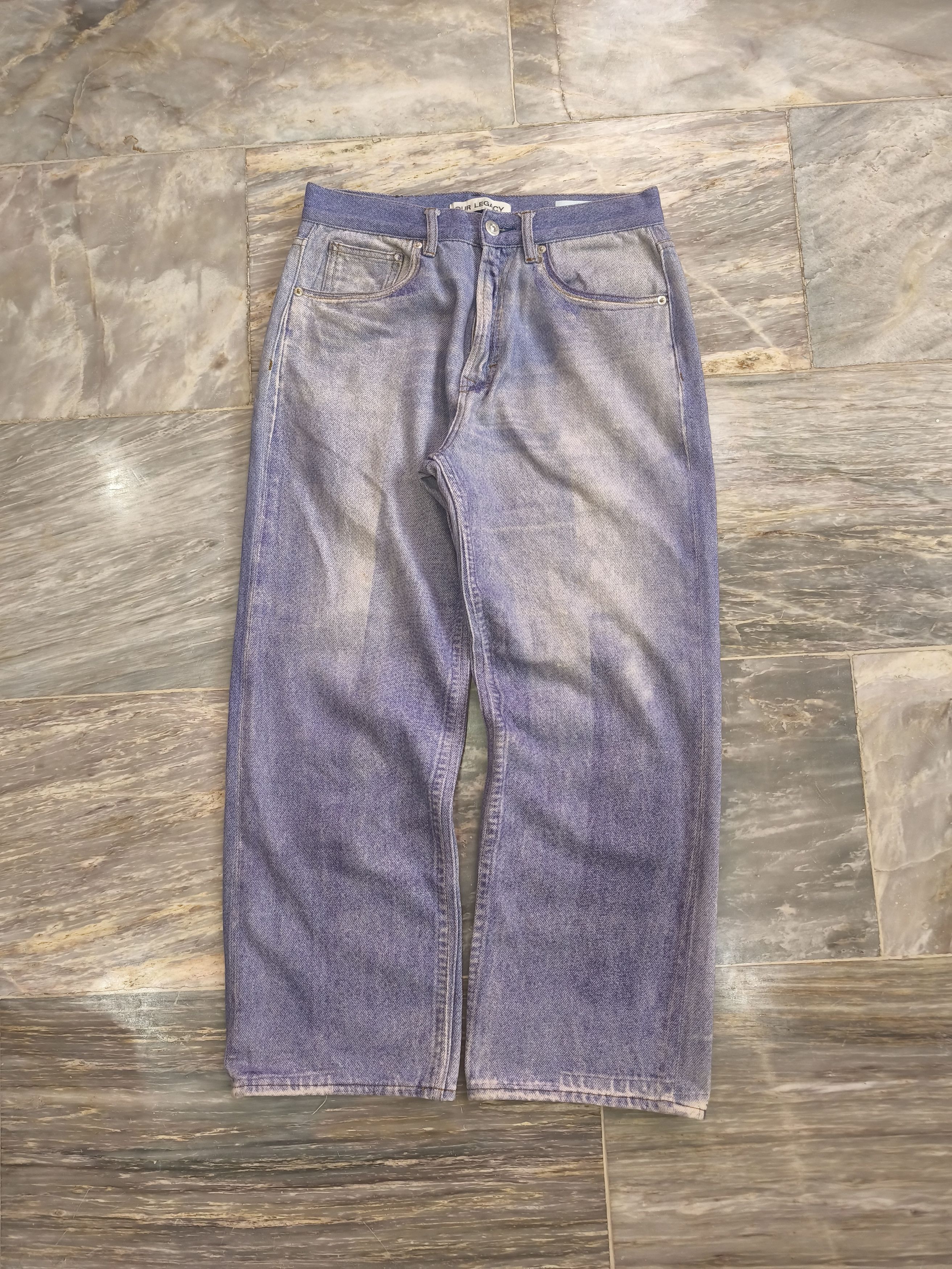 Our Legacy OUR LEGACY THIRD CUT WIDE DENIM PANTS Size US 30 / EU 46 - 1 Thumbnail