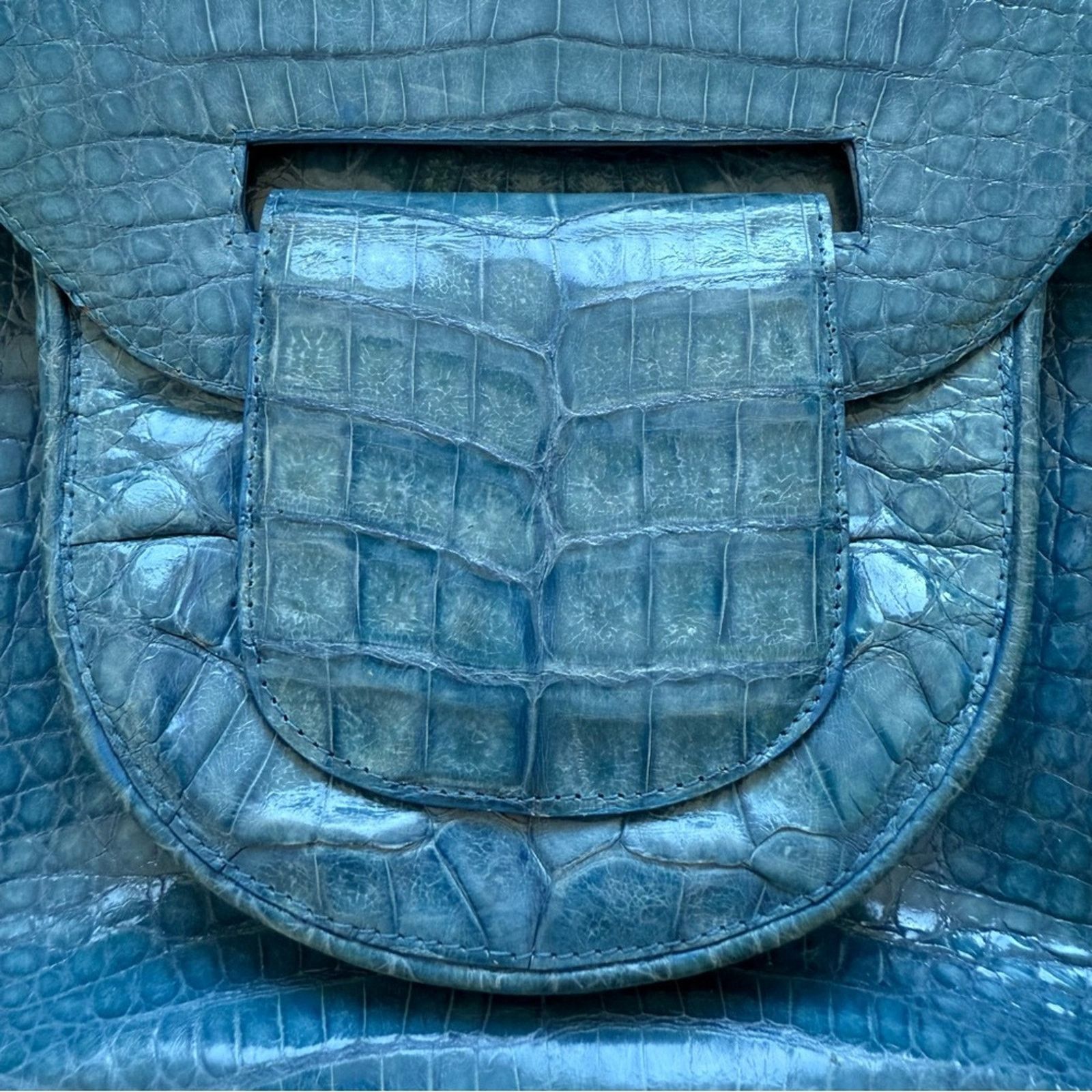 Nancy Gonzalez Nancy Gonzalez Flap Pocket Bag Crocodile Medium Retail 2200$ Size ONE SIZE - 2 Thumbnail