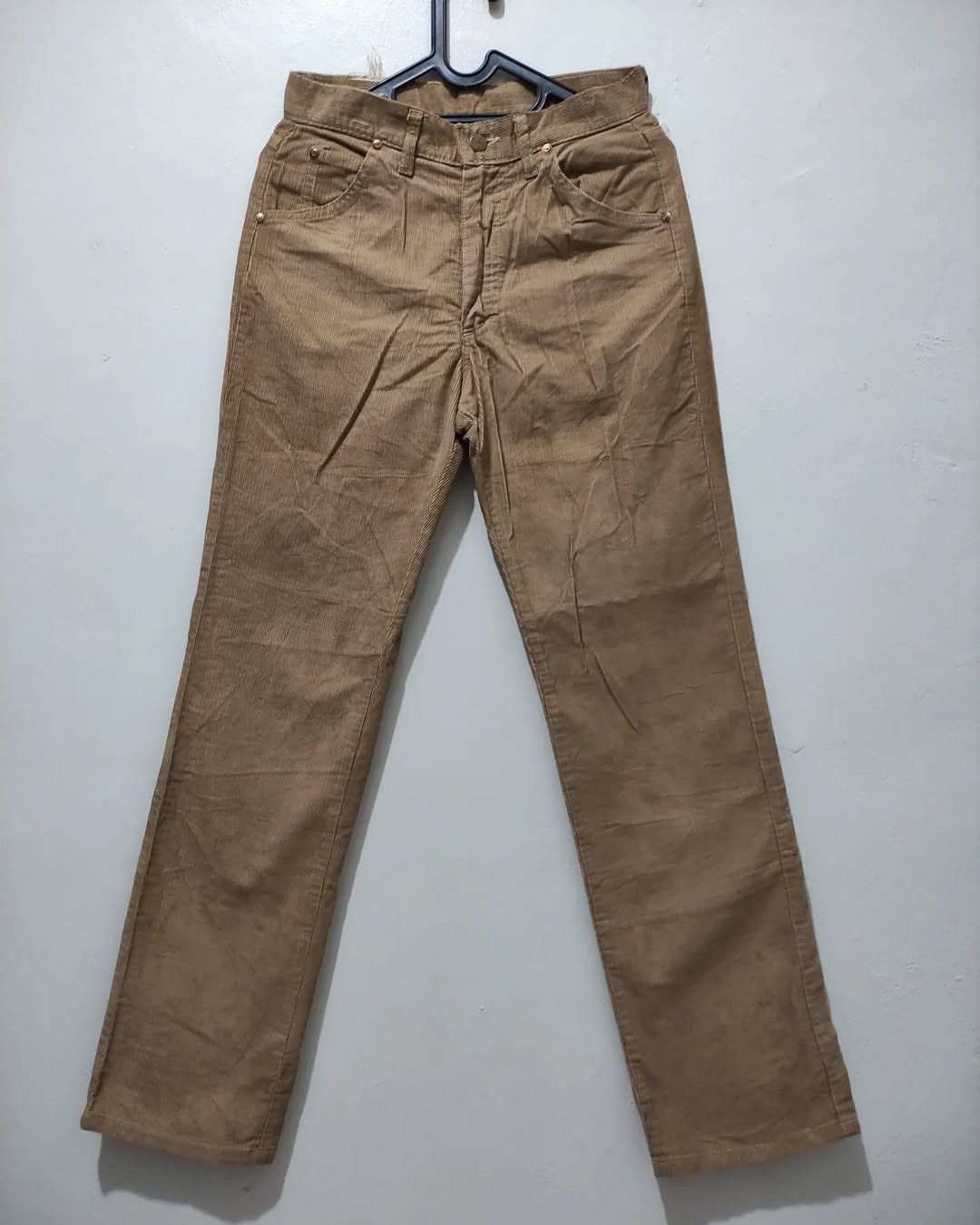 Lee Vintage 70s Tan Lee Riders Corduroy Pants with Talon Zipper Size US 30 / EU 46 - 2 Thumbnail