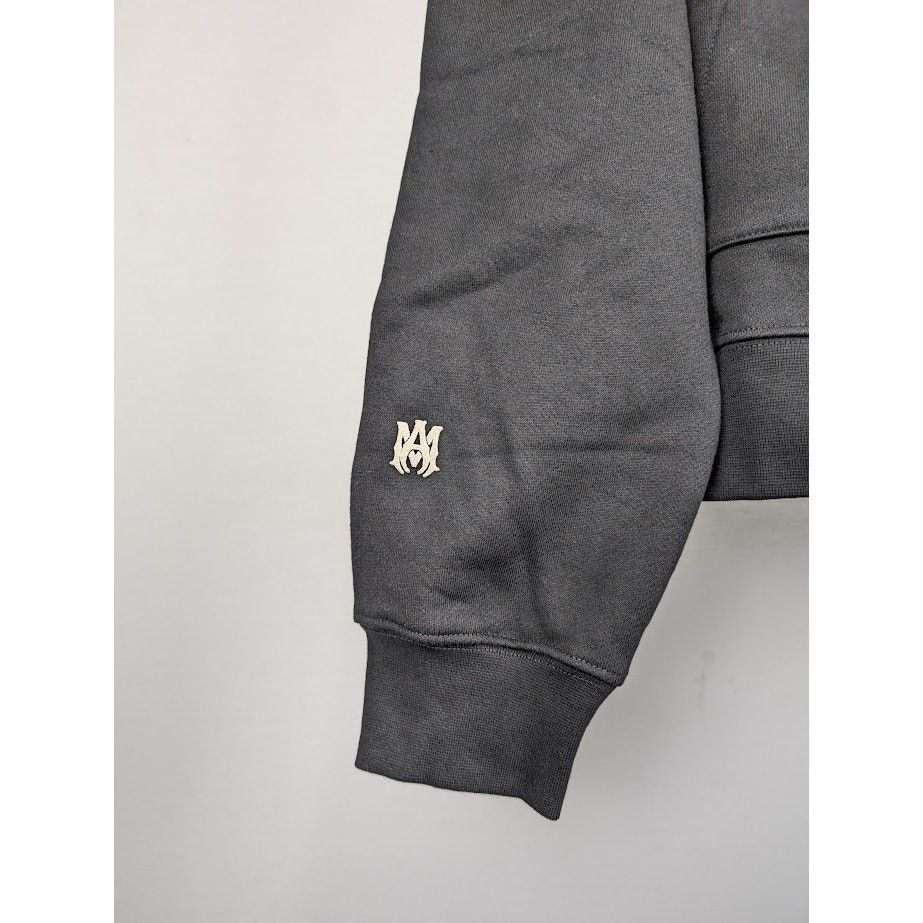 Amiri o1rshd1 Puff Logo Hoodie in Black Size US XL / EU 56 / 4 - 9 Thumbnail