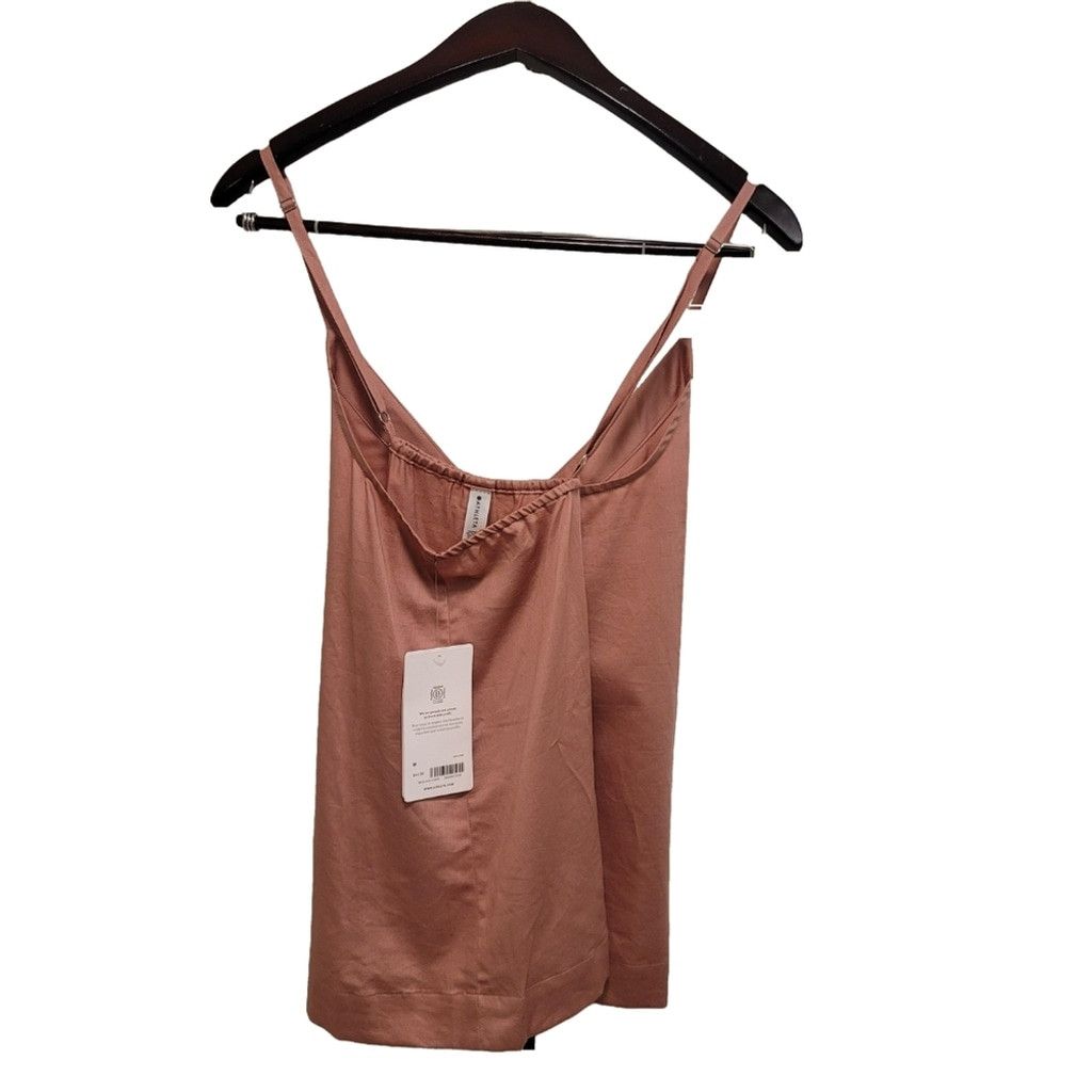 Athleta NWT Athleta Cotton Dreams Light Pink Mauve Cami Sleep Tank Size M / US 6-8 / IT 42-44 - 6 Thumbnail