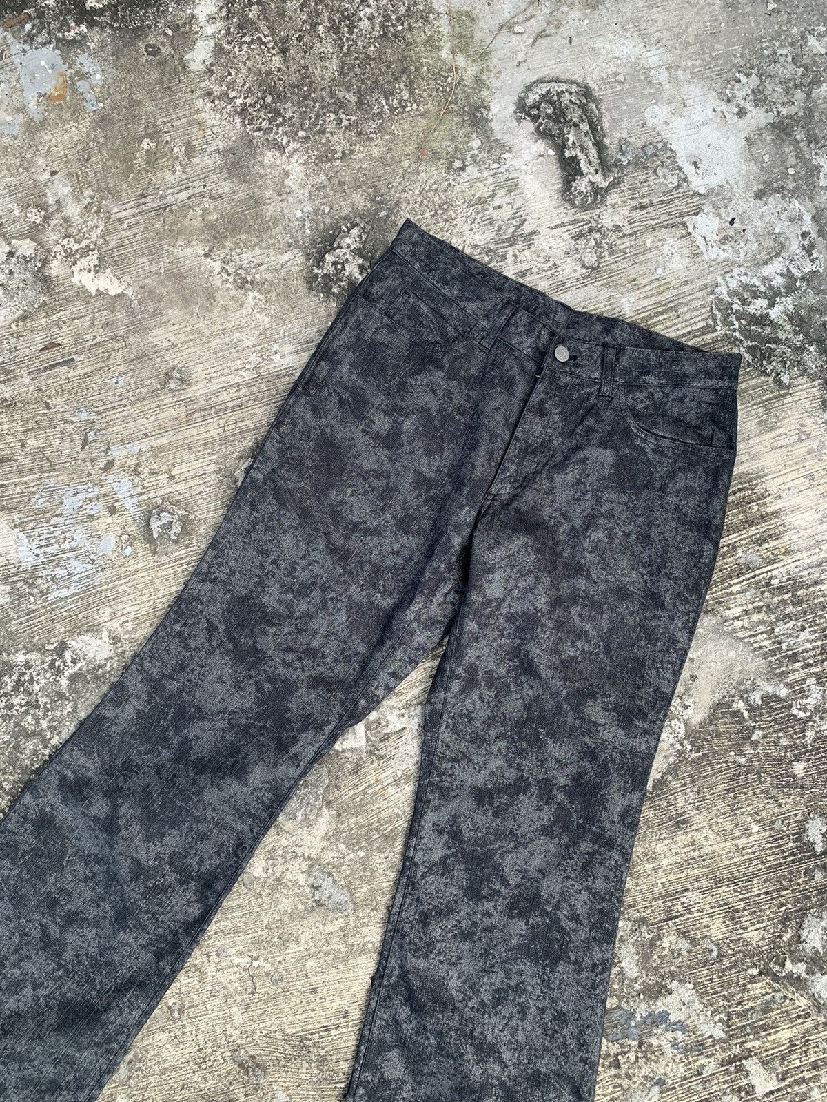 If Six Was Nine × Le Grande Bleu (L.G.B.) × Tornado Mart A.S.M atelier sab men stretchable flare bootcut pants Size 31" - 9 Thumbnail