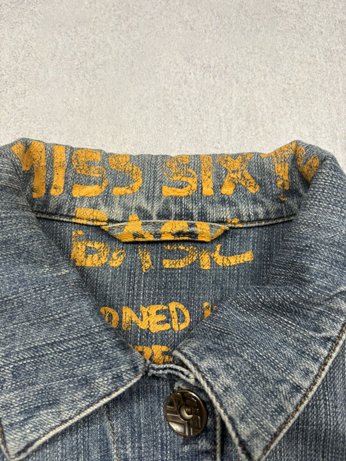 Miss Sixty Vintage 2000s Miss Sixty Y2K Denim Slim Jacket Brink Style S Size S / US 4 / IT 40 - 7 Thumbnail