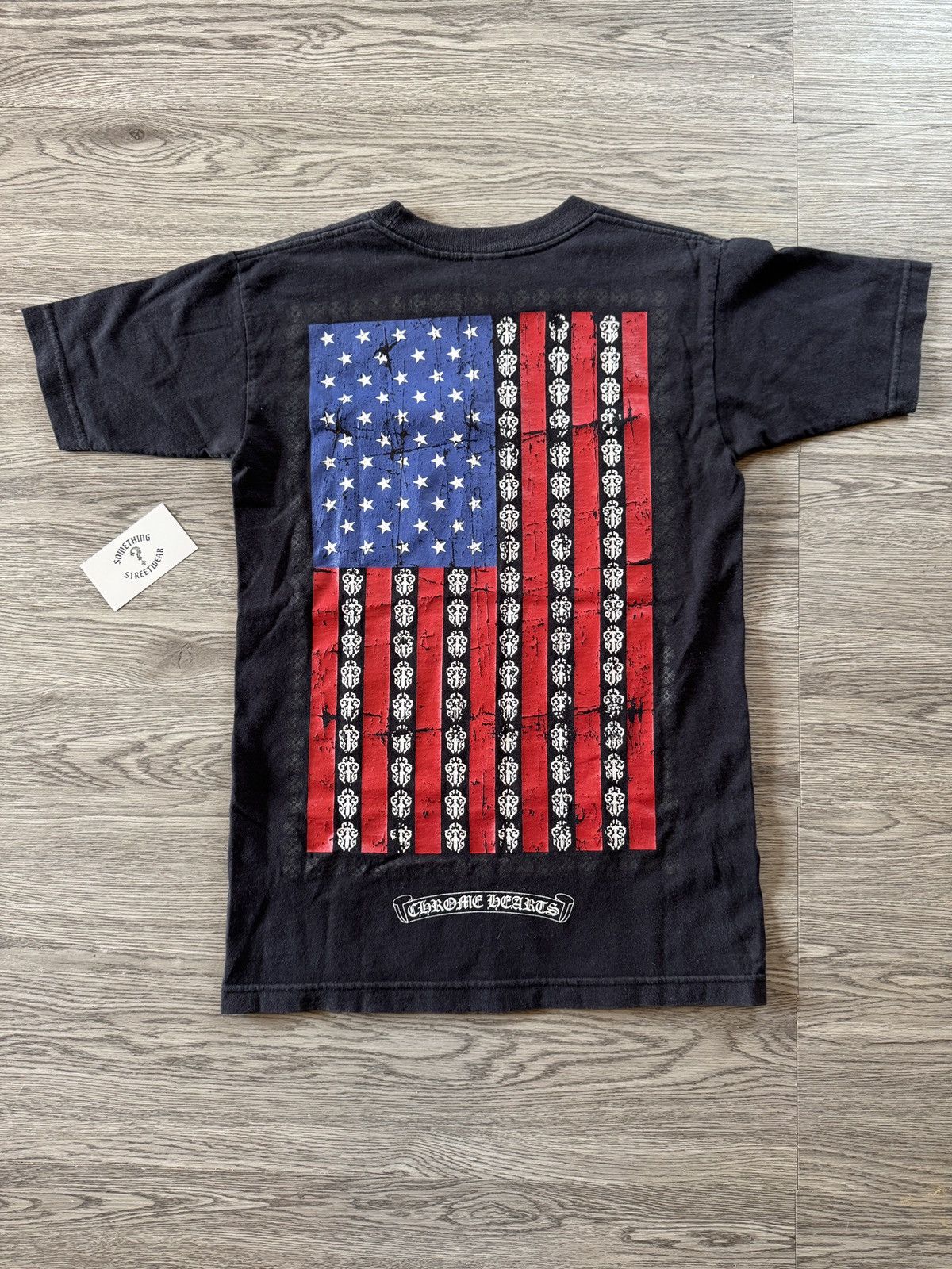 Chrome Hearts × Vintage Chrome Hearts USA American Flag Logo