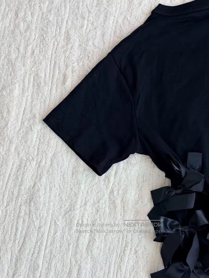 Comme des Garcons Comme Des Garcons Bow tie short sleeve top Size M / US 6-8 / IT 42-44 - 7 Thumbnail