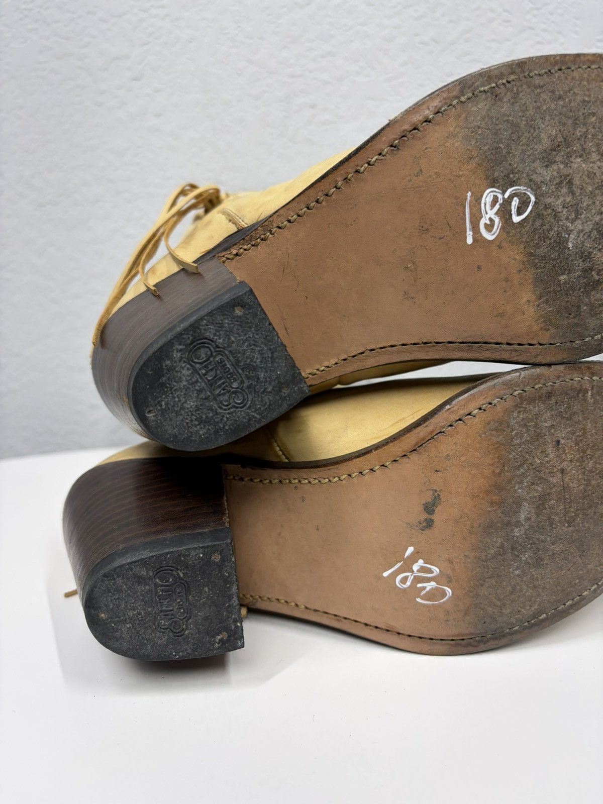 If Six Was Nine A.S. 98 Avant Garde Archive Leather Belted Boots Size US 9 / IT 39 - 12 Thumbnail