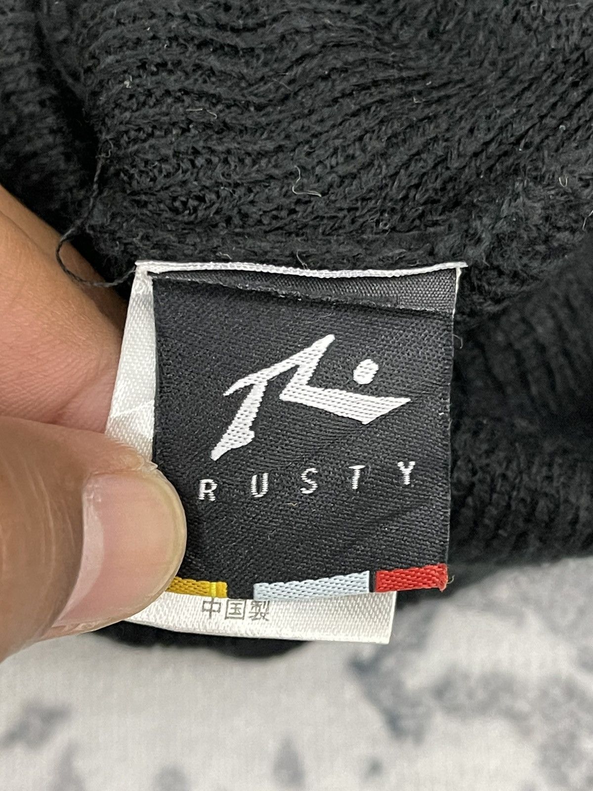 Rusty Rusty Smile Emoji Beanie Hats Size ONE SIZE - 6 Thumbnail