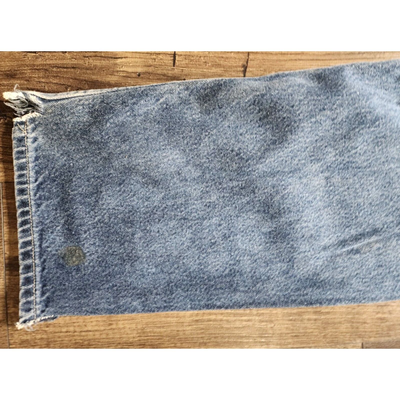 Old Navy VINTAGE Old Navy 90s Grunge Straight Jeans Mens 38x34 Blue Cotton Mid Rise Distressed Relaxed Fit Size US 38 / EU 54 - 5 Thumbnail