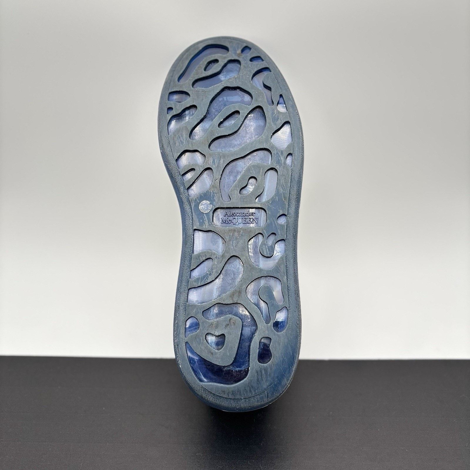 Alexander McQueen Alexander McQueen ' White, Blue Bottoms ' | GOOD CONDITION! Size US 10 / EU 43 - 17 Thumbnail