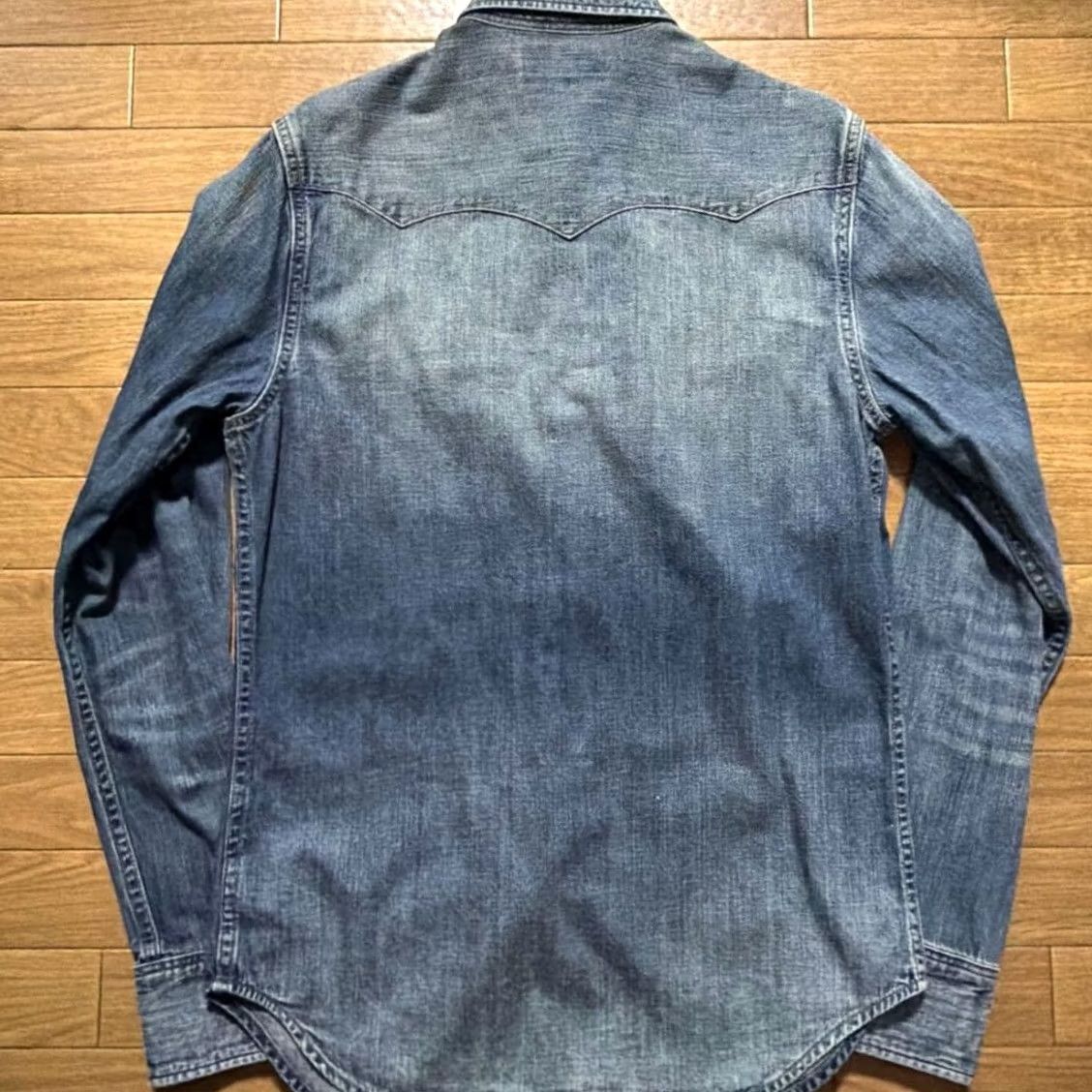 Ralph Lauren RRL RALPH LAUREN INDIGO DENIM WESTERN Shirt Men XS Multicolor Tight Button-Up Long Sleeve Casual/Regular Fit Size US XS / EU 42 / 0 - 3 Thumbnail