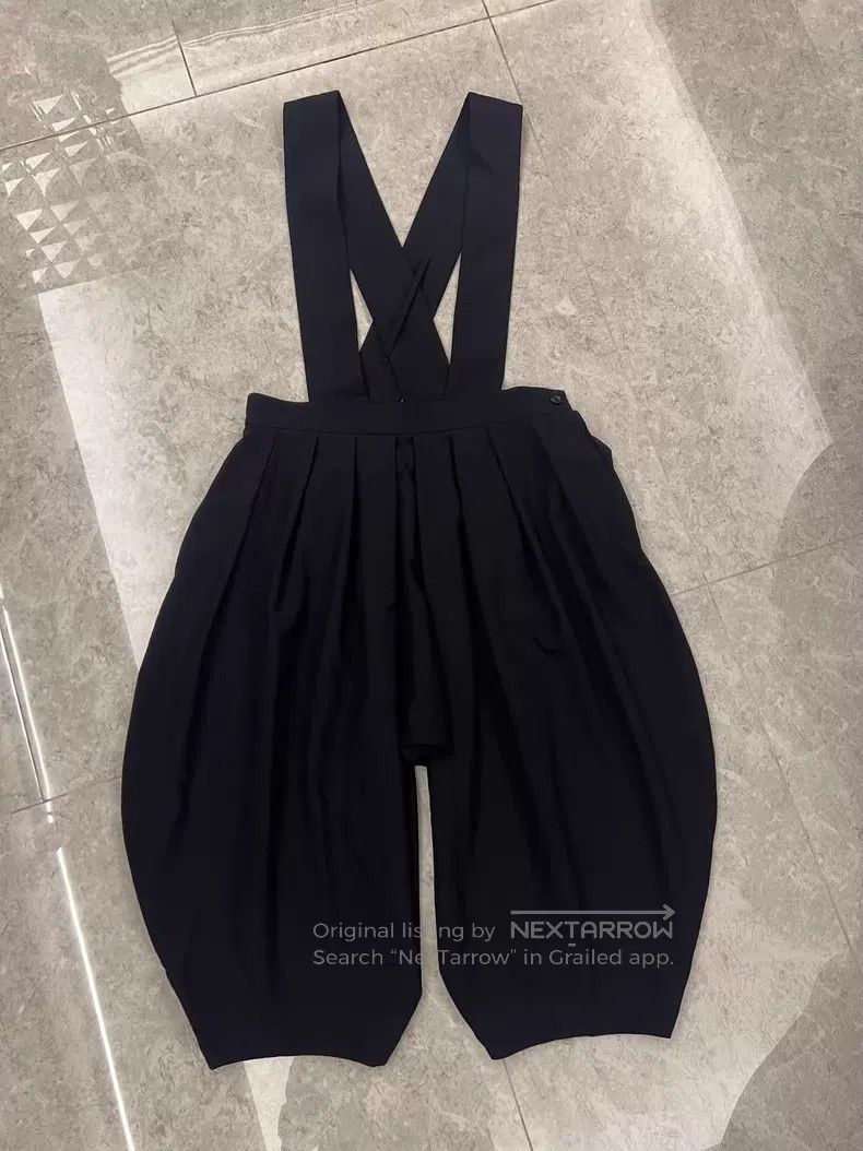 Comme des Garcons Comme Des Garcons size XS Wool bib overalls balloon pants Size 23" - 1 Thumbnail