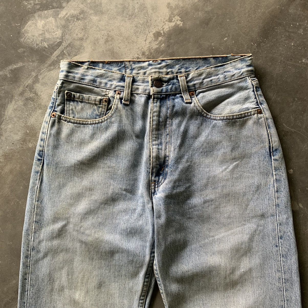 Levi's Vintage 90’s Levis 534 Distressed Jeans Size US 30 / EU 46 - 2 Thumbnail