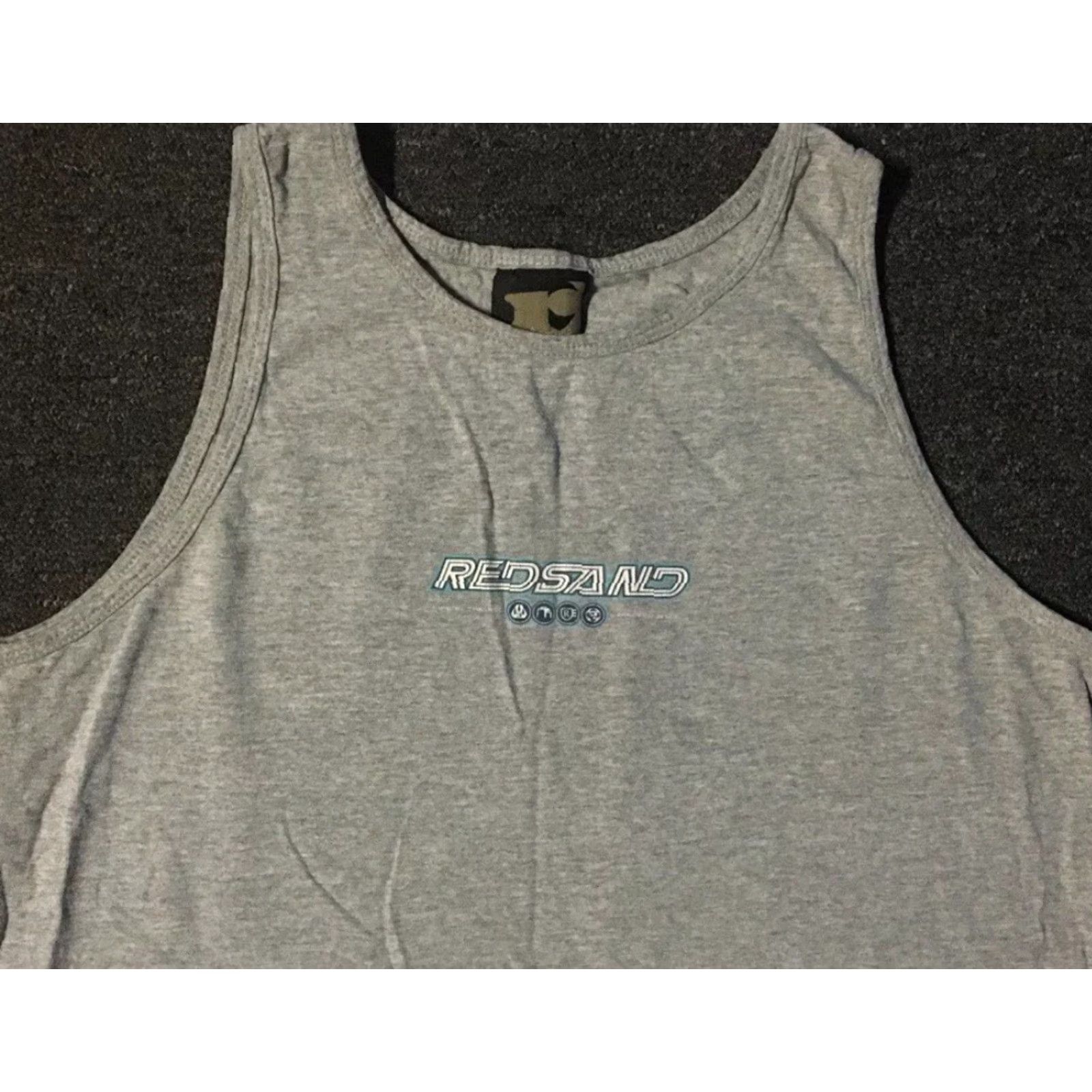 Quiksilver VINTAGE Redsand Volleyball T-Shirt M Adult Gray Quiksilver Surf Beach 90s USA Ocean Pacific Hip Hop Grunge Style Graphic Tee Mens Size US M / EU 48-50 / 2 - 6 Thumbnail