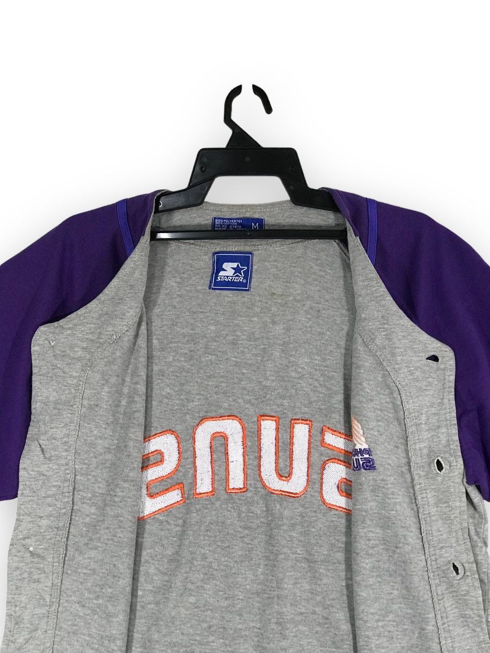 NBA × Starter × Vintage Vintage Phoenix Suns baseball shirt Size US M / EU 48-50 / 2 - 6 Thumbnail
