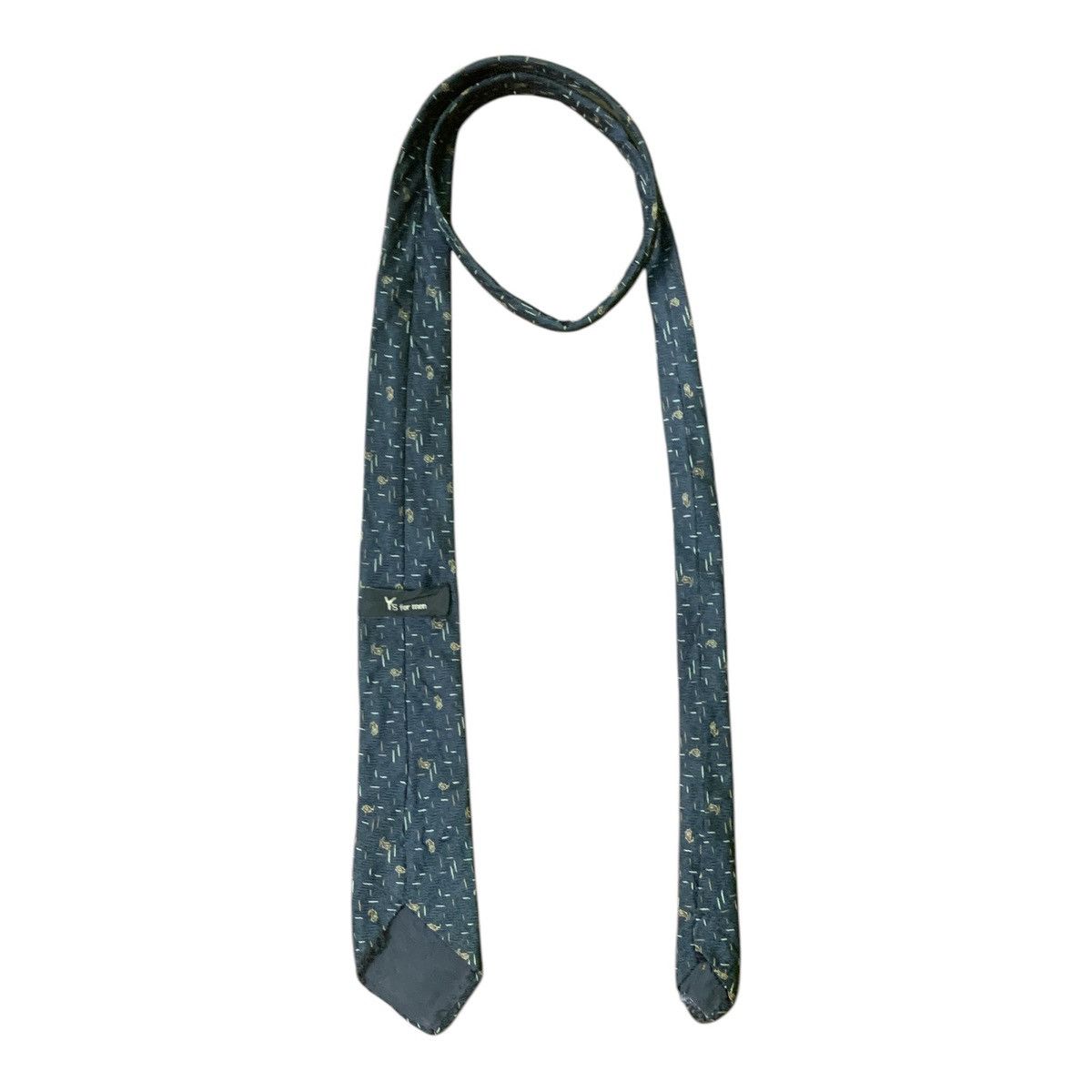 Designer × Y's for Men × Yohji Yamamoto Rare Design Vintage Y’s For Men yohji Yamamoto Ties Size ONE SIZE - 2 Thumbnail