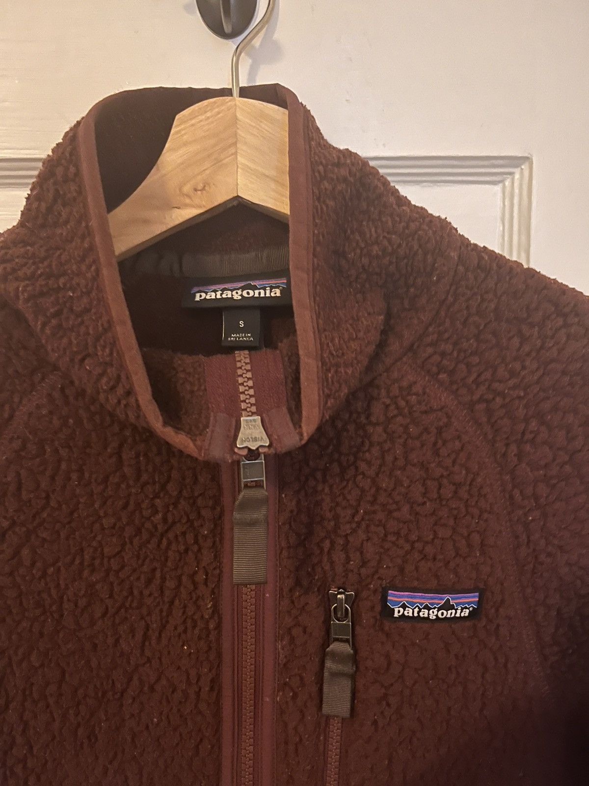 Patagonia Patagonia Zip Fleece Maroon Burgubdy Size US S / EU 44-46 / 1 - 3 Thumbnail