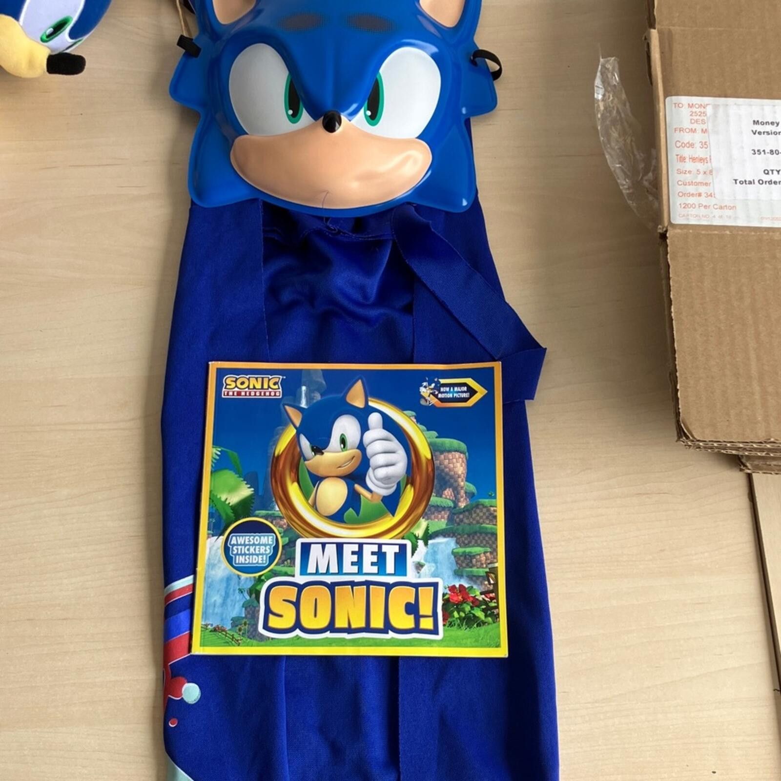 Other Sonic the Hedgehog Gray Kids T-Shirt Size ONE SIZE - 4 Thumbnail