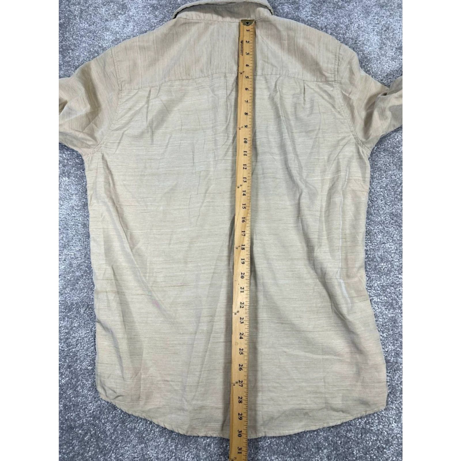 ExOfficio EX FFICIO Shirt Mens M Brown Button Up Size US M / EU 48-50 / 2 - 7 Thumbnail