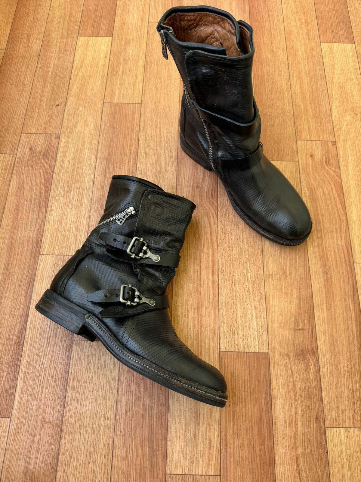 A.S.98 A.S 98 Rare Boots Buckle Strap Size US 7 / EU 40 - 4 Thumbnail