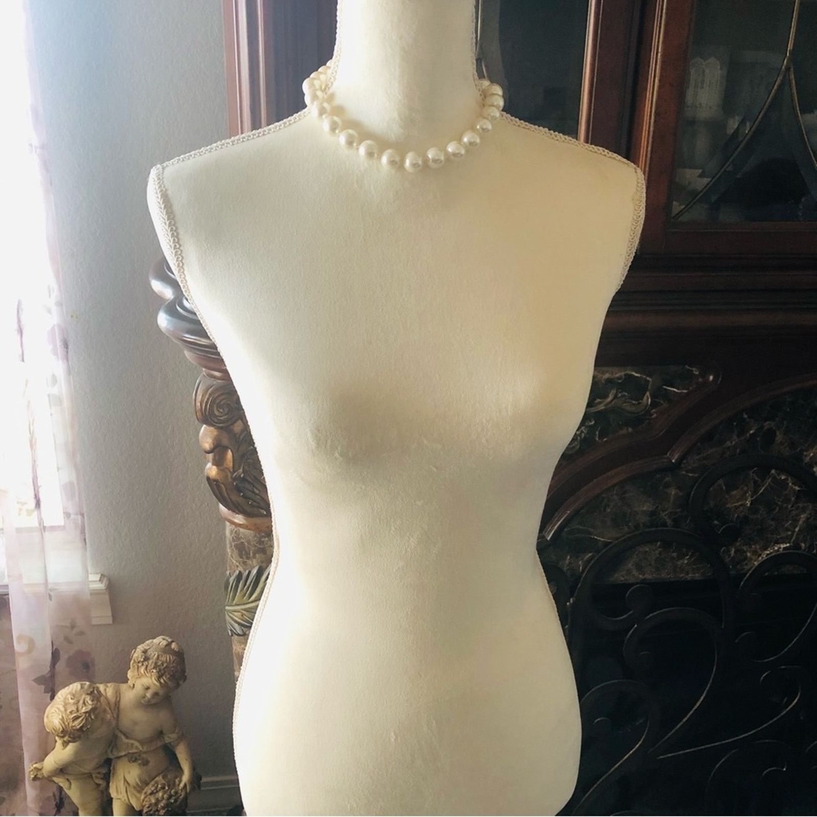 Vintage Vintage opalescent finish cream pearl choker necklace Size ONE SIZE - 6 Thumbnail