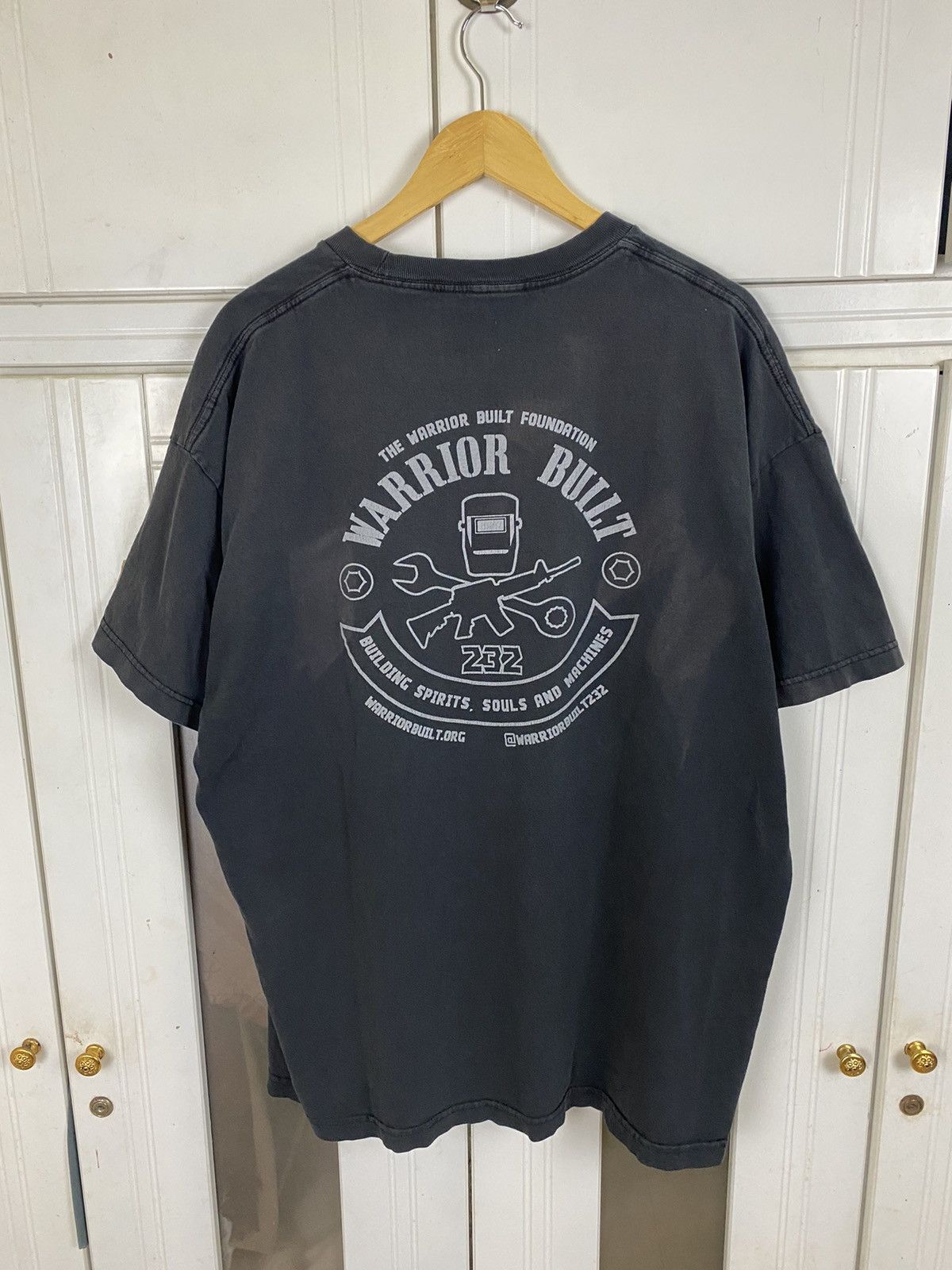 Japanese Brand × Vintage Vintage Warrior Built Tee Size US XL / EU 56 / 4 - 1 Thumbnail