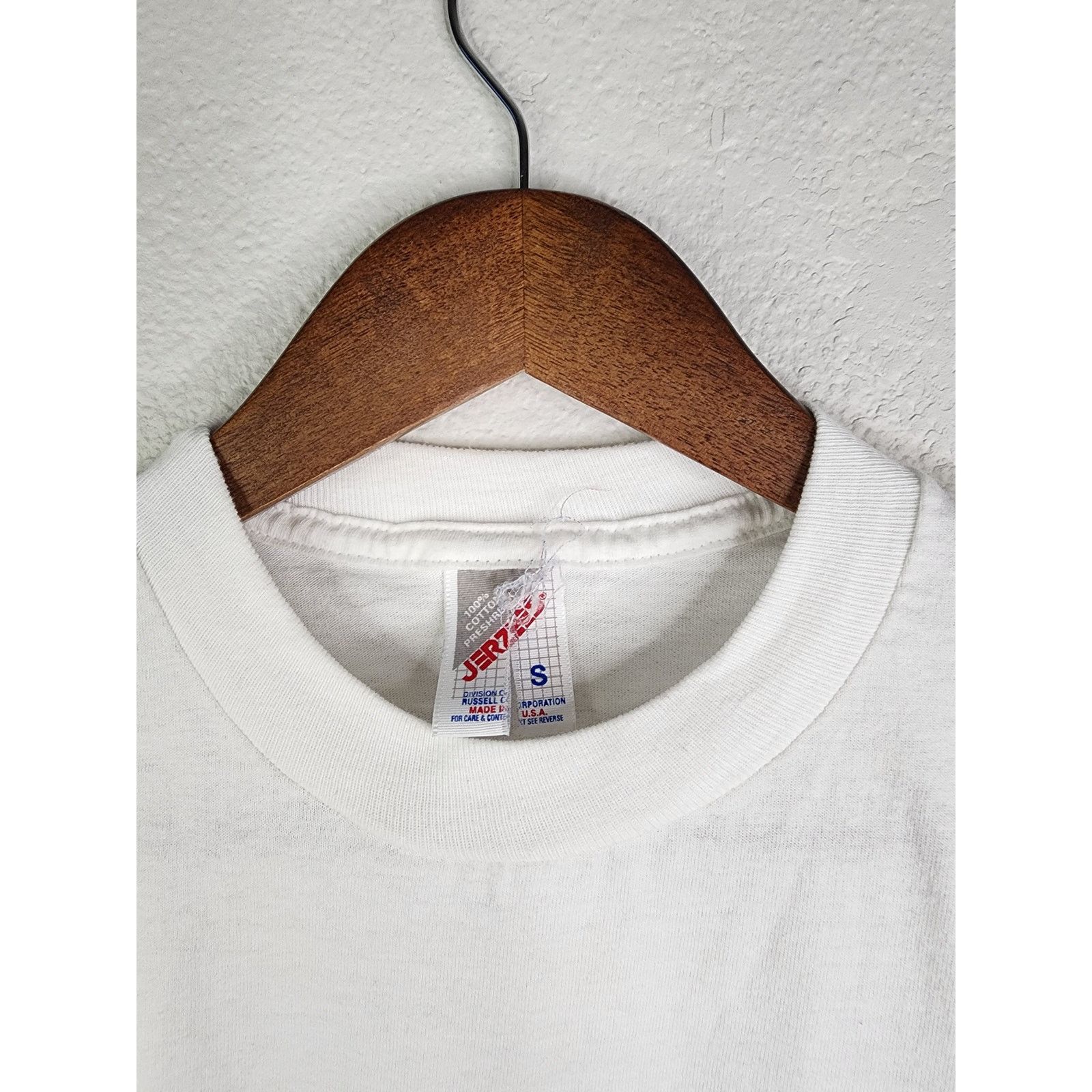 Jerzees 1996 Korean Camp Vintage Graphic Tee Small USA Made Size US S / EU 44-46 / 1 - 7 Thumbnail