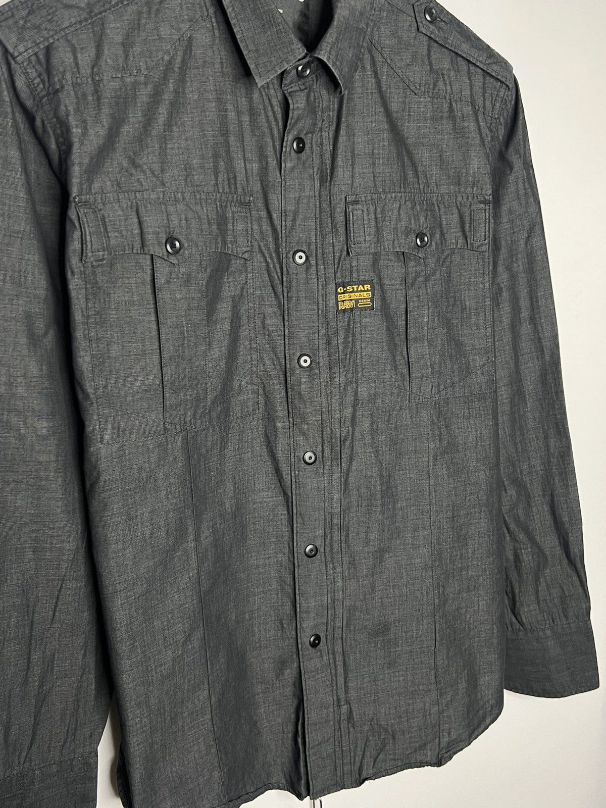 G-Star G-Star Raw Gould Modern Army Shirt Long Sleeve Size US L / EU 52-54 / 3 - 6 Thumbnail