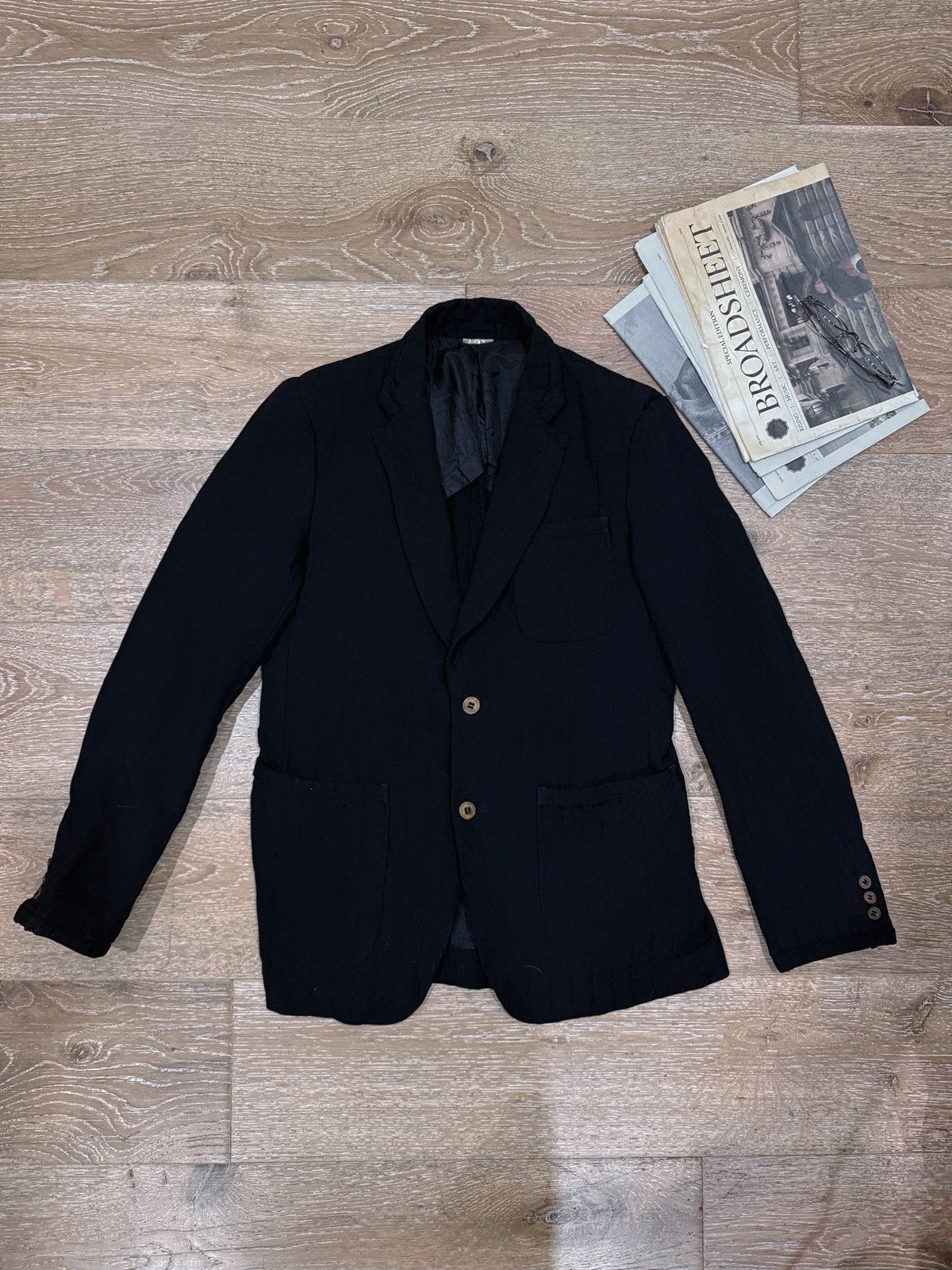 Comme des Garcons Homme Deux Final price. Comme des garçons textured blazer Size 44S - 4 Thumbnail