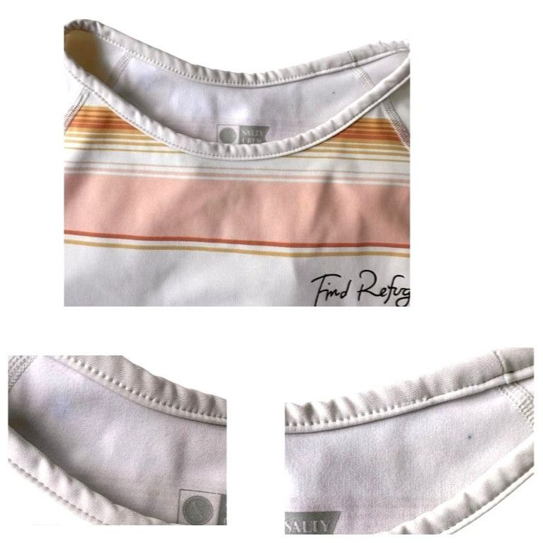 Other Salty Crew Long Sleeve Top Girls Large Striped Cream Refuge Size L / US 10 / IT 46 - 11 Thumbnail