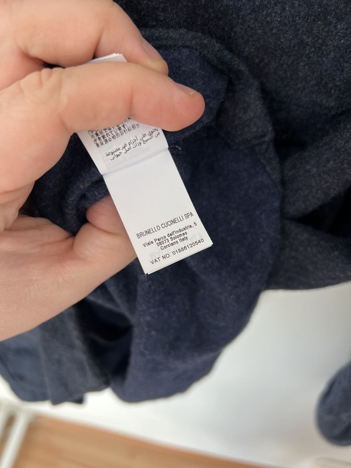 Brunello Cucinelli Brunello Cucinelli Virgin Wool Overshirt Size M Size US M / EU 48-50 / 2 - 16 Thumbnail