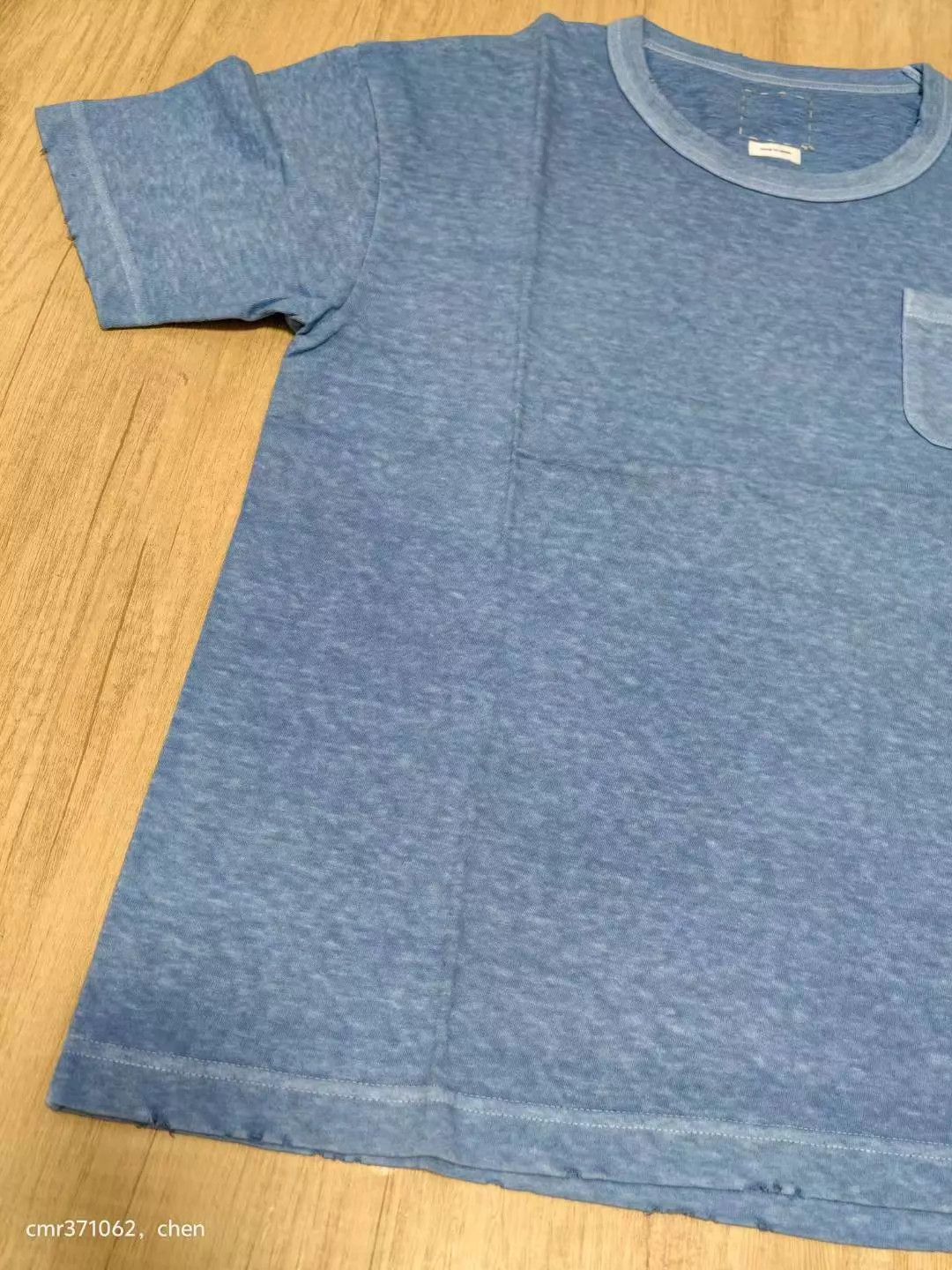Visvim visvim 21ss spot jumbo tee blue1 M uneven dye Size US S / EU 44-46 / 1 - 3 Thumbnail