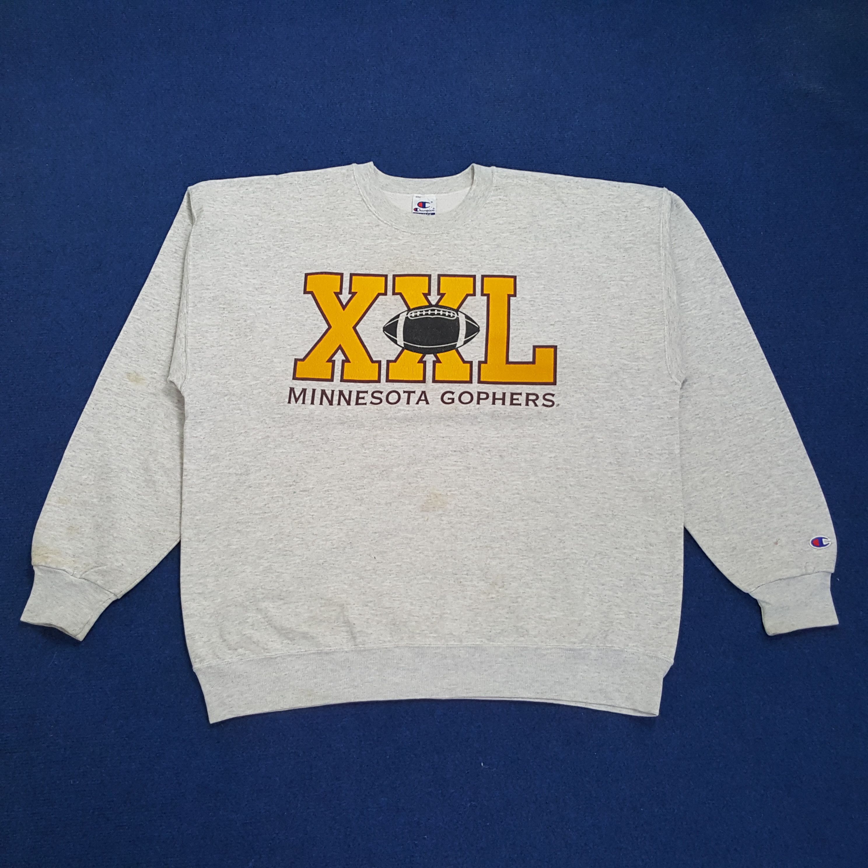 NFL × Vintage Vintage XXL Minnesota Gophers American Football Sweatshirt Size US XL / EU 56 / 4 - 1 Thumbnail