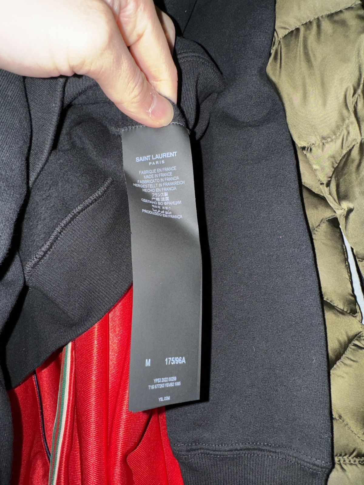 Yves Saint Laurent BRAND NEW ALWAYS SOLD OUT YSL 50s Signature Hoodie Size US M / EU 48-50 / 2 - 3 Thumbnail