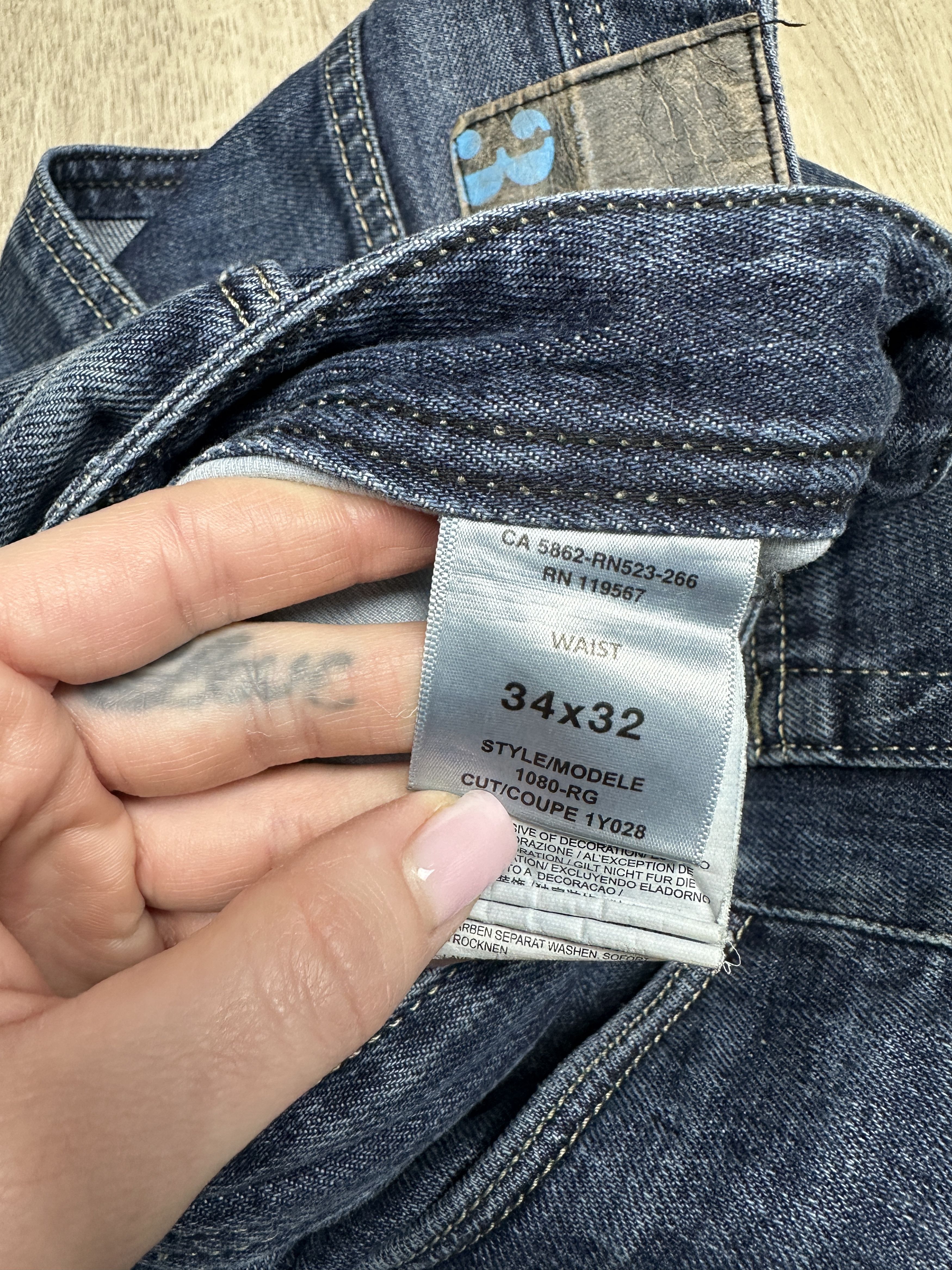 G-Star G Star Raw Vintage Mens Denim Pants Double Knee Jeans Size US 34 / EU 50 - 5 Thumbnail