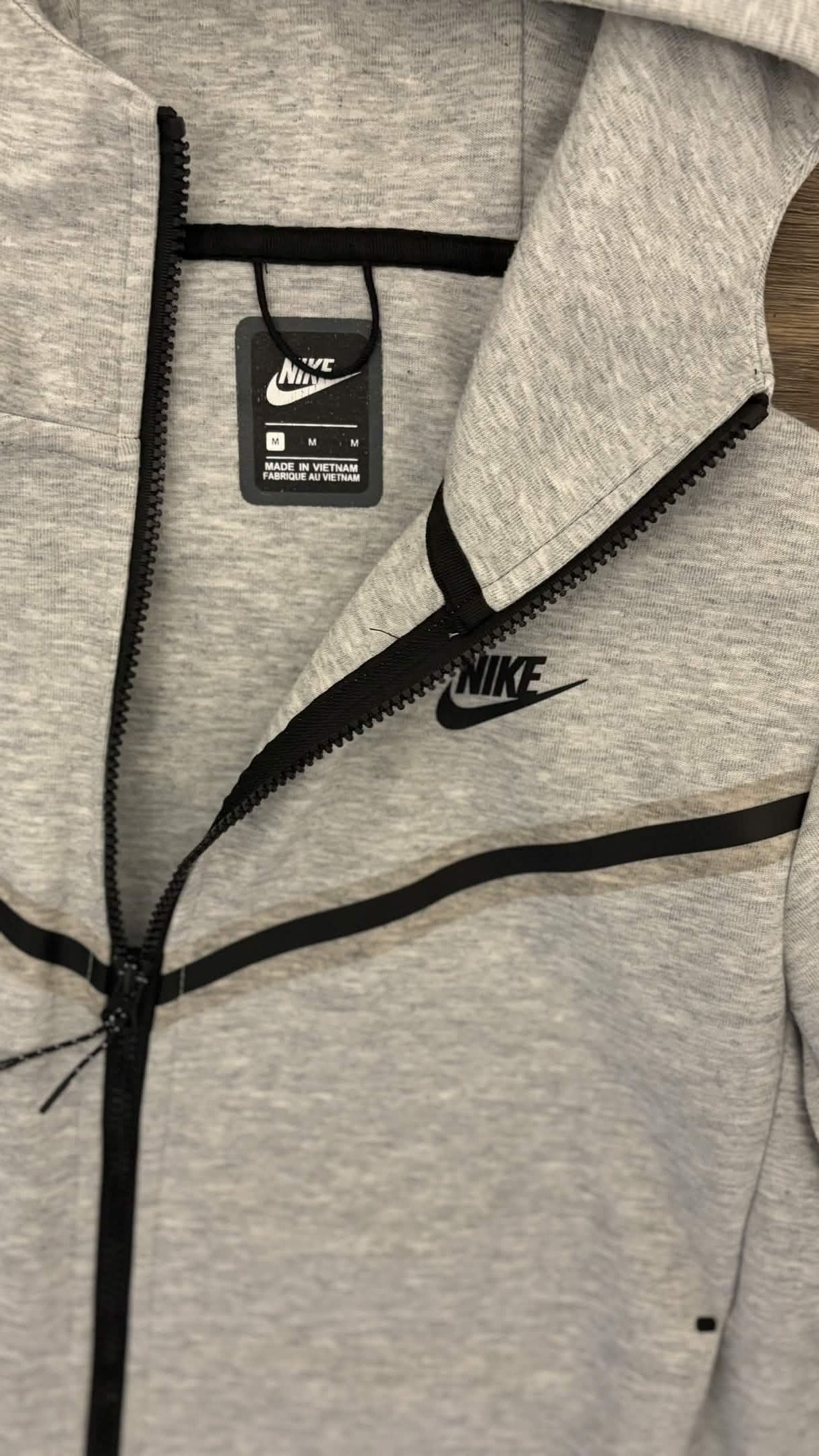 Nike grey nike tech jacket Size US M / EU 48-50 / 2 - 2 Thumbnail