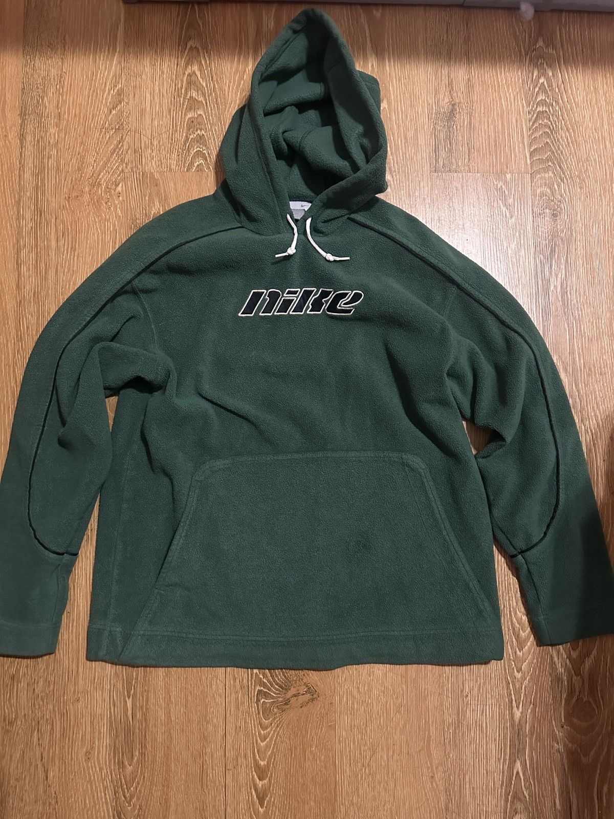 Nike 90s Vintage Nike Fleece Hoodie Rare Size US S / EU 44-46 / 1 - 1 Thumbnail