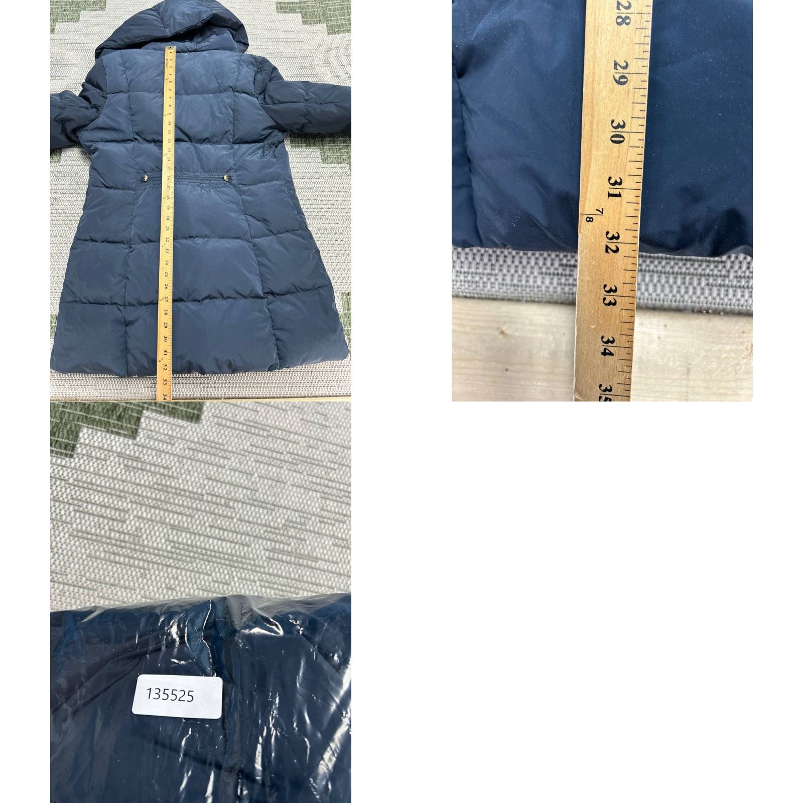 Cole Haan VINTAGE? No. Cole Haan Jacket Womens XL Blue Down Insulated Full Zip Puffer New Size XL / US 12-14 / IT 48-50 - 8 Thumbnail