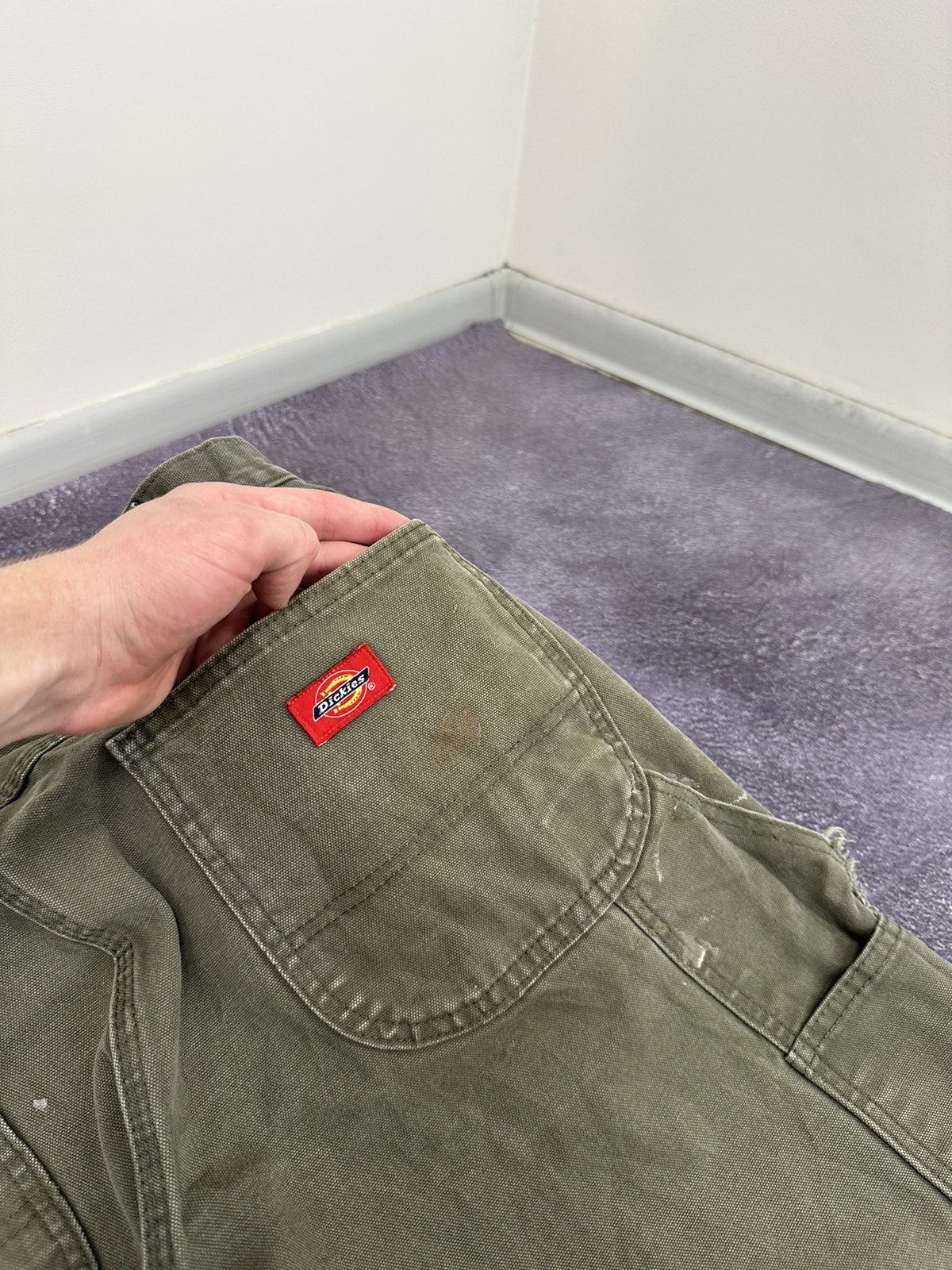 Dickies Vintage Dickies Distressed Opium USA Baggy Cargo Work Pants Size US 36 / EU 52 - 9 Thumbnail