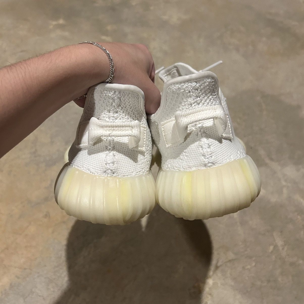 Adidas × Kanye West × Yeezy Adidas Yeezy Boost 350 V2 Cream 2017 US 8 Size US 8 / EU 41 - 6 Thumbnail