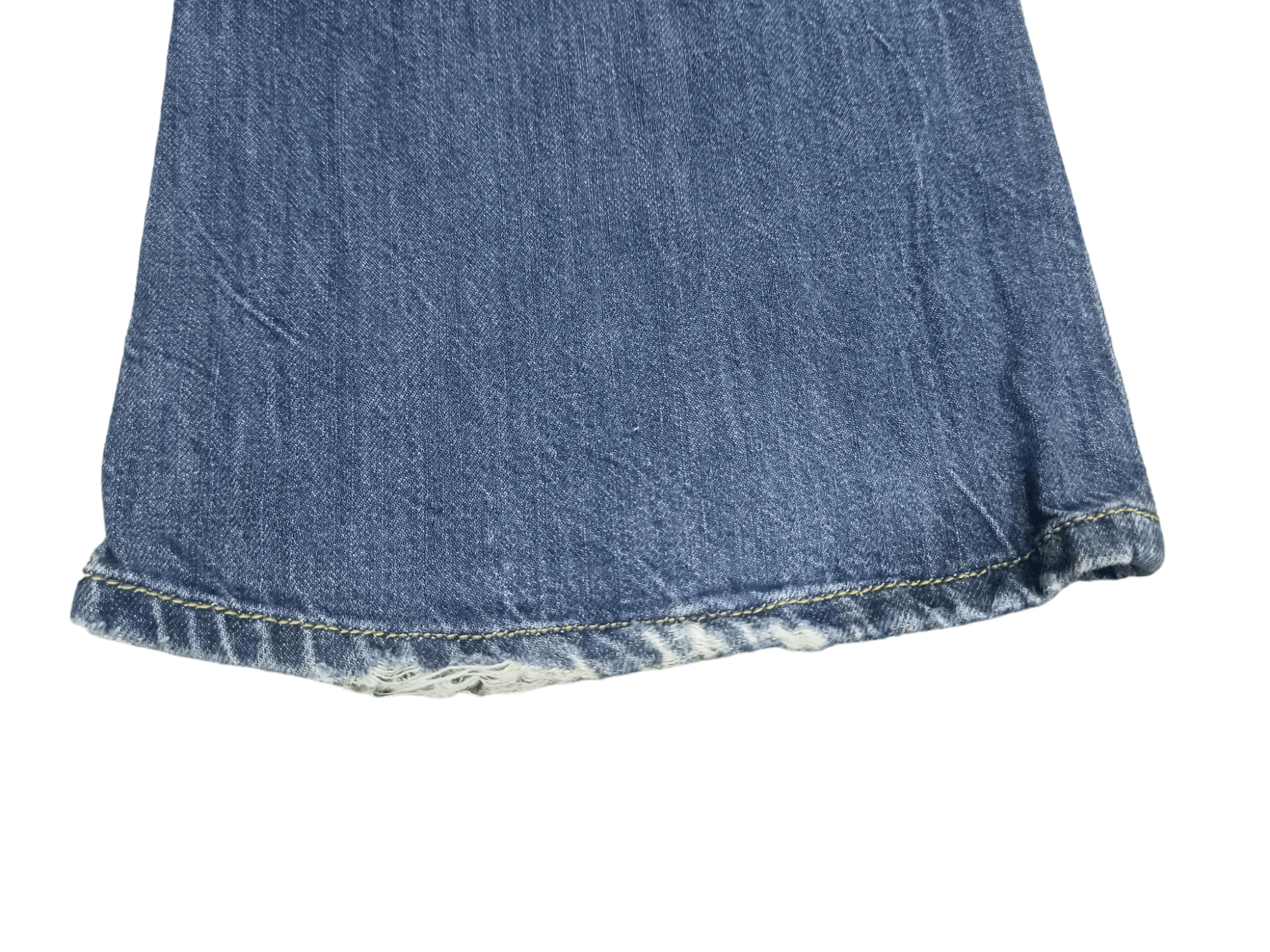 Diesel DIESEL REYHAN DISTRESSED DENIM FLARE JEANS Size US 31 - 16 Thumbnail